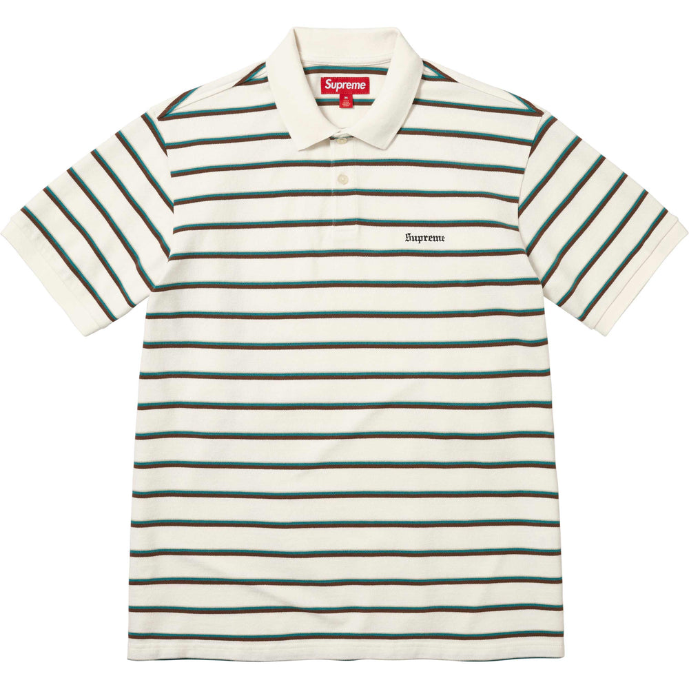 Washed Stripe Polo
