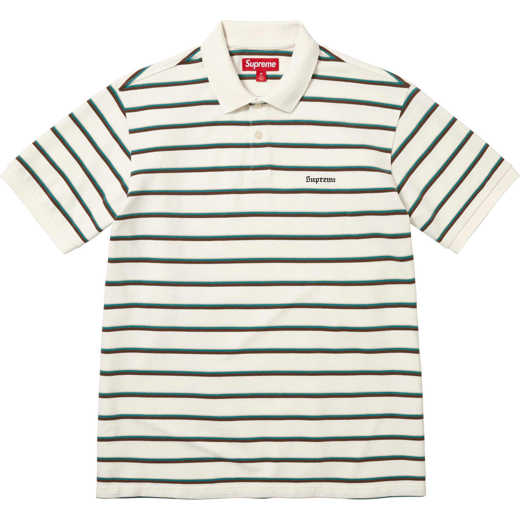 Washed Stripe Polo
