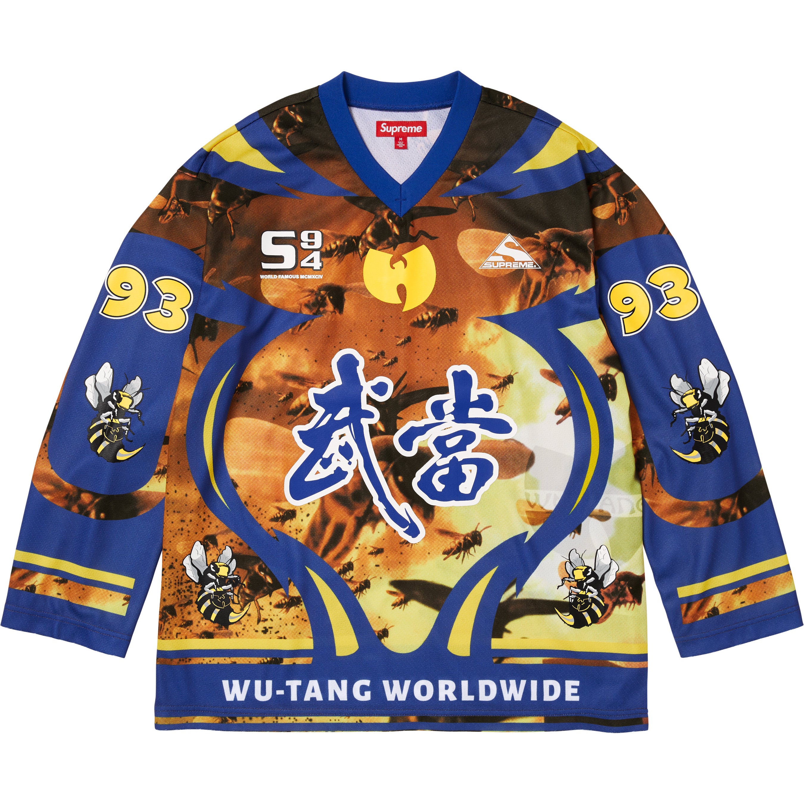 キムタク着Supreme Crossover HockeyJerseyBlack Supreme Crossover