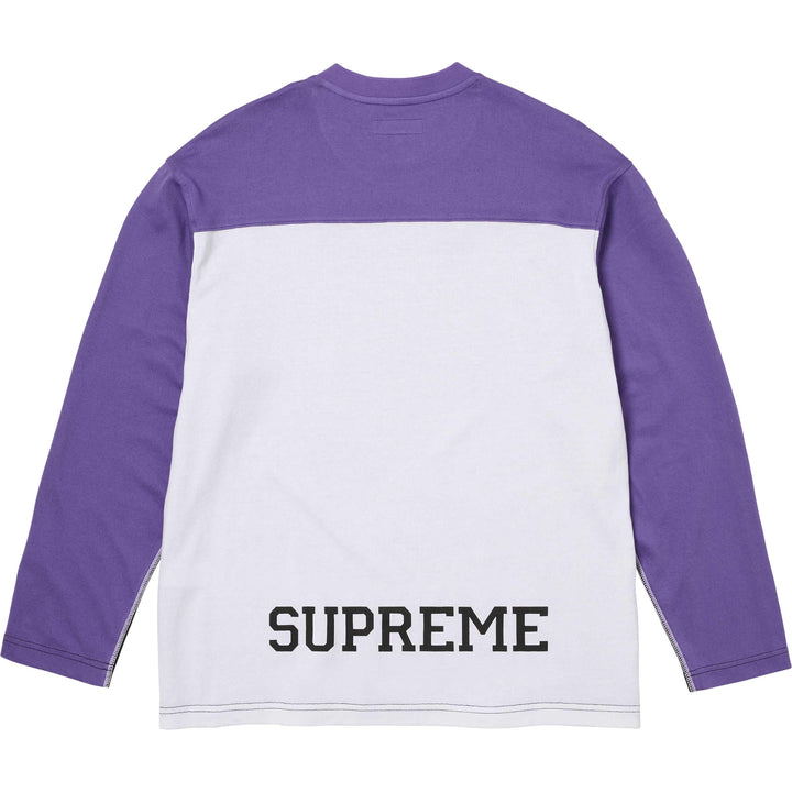 シュプリーム　スプリットフットボールトップ Split L/S Football Top - Shop - Supreme