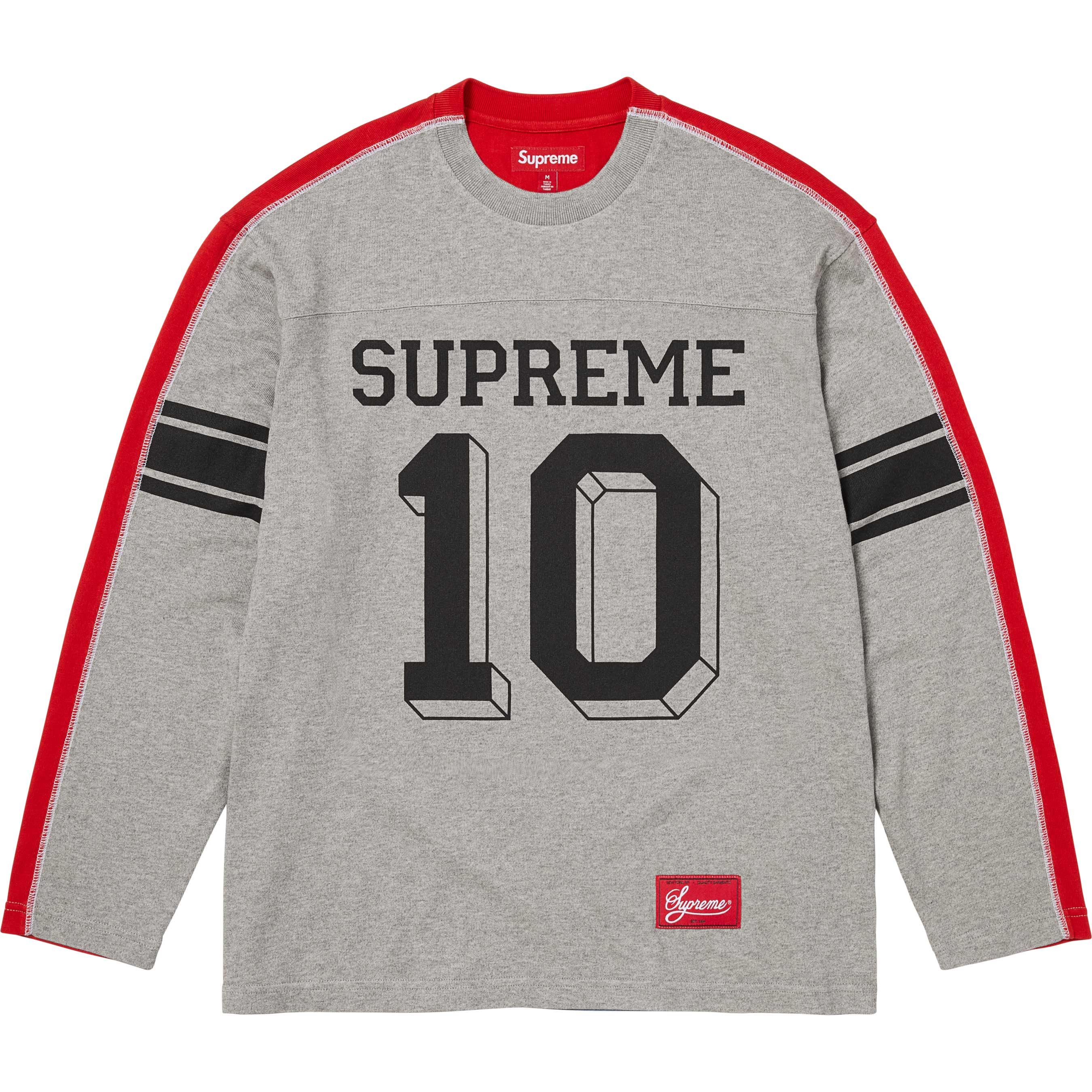 Split L/S Football Top - Shop - Supreme