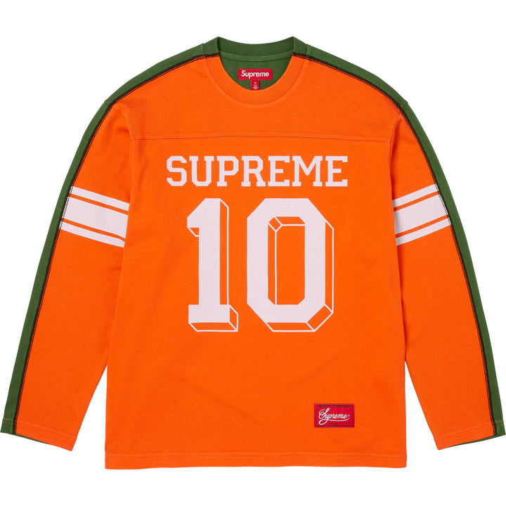 シュプリーム　スプリットフットボールトップ Split L/S Football Top - Shop - Supreme