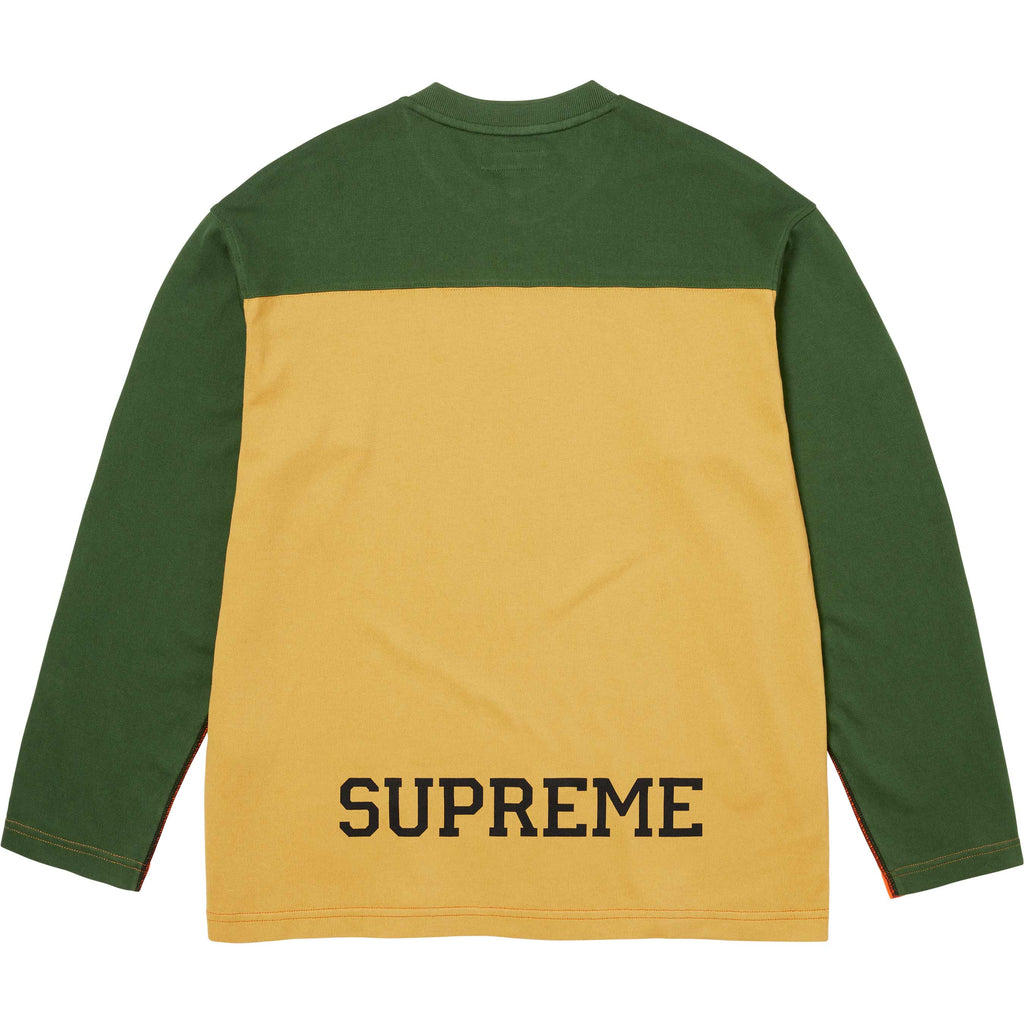 Split L/S Football Top - Shop - Supreme