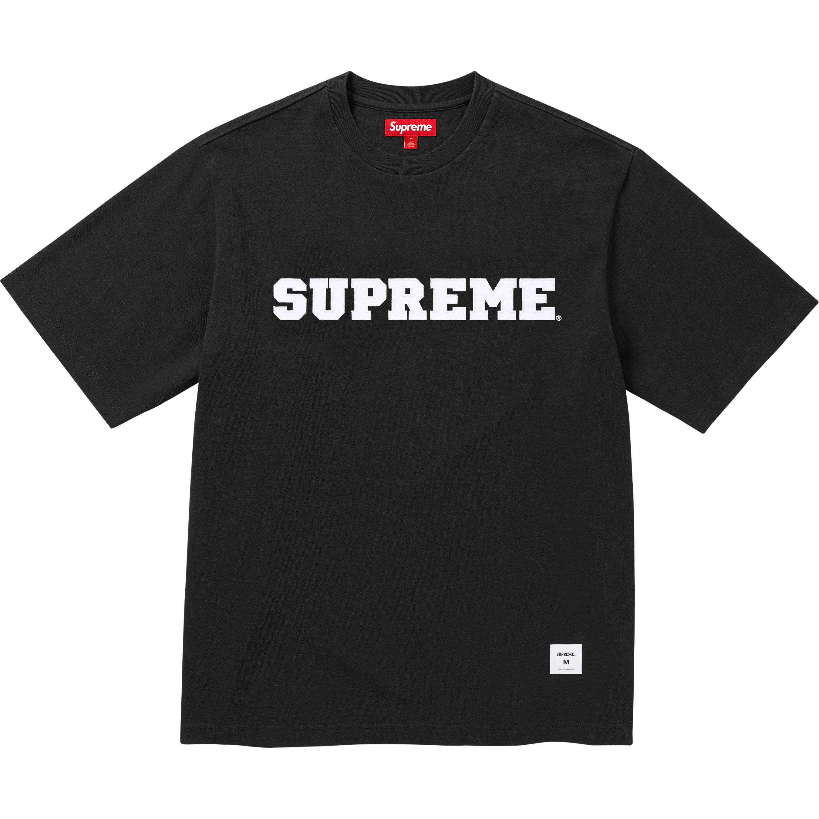 最終価格Supreme Collegiate S/S Top M ステッカー付き Supreme Collegiate S S Top (FW23) - $78
