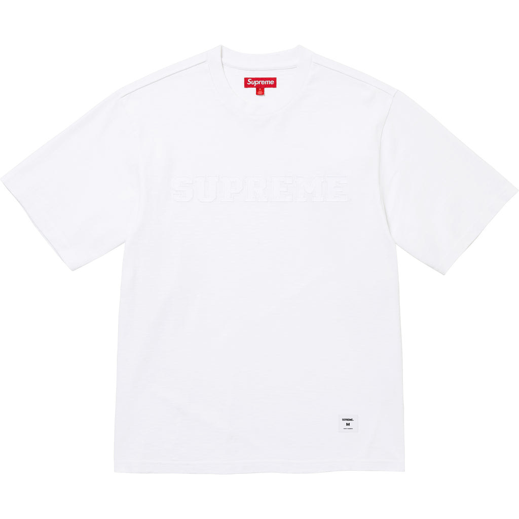 Supreme ホワイト Tシャツ Collegiate Appliqué S/S Top - Shop - Supreme