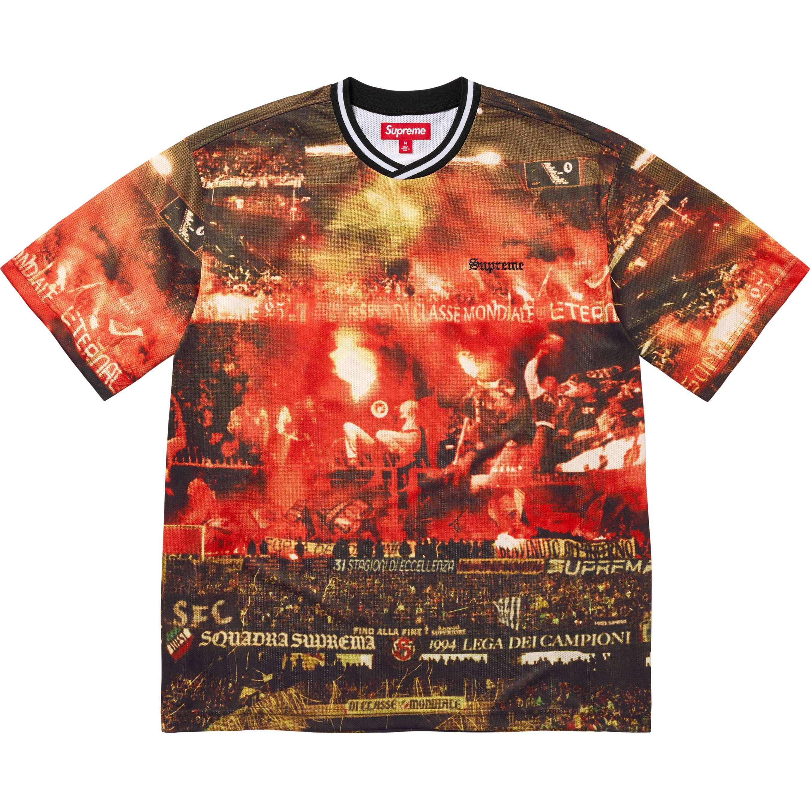 Vinci Per Noi Soccer Jersey - Shop - Supreme