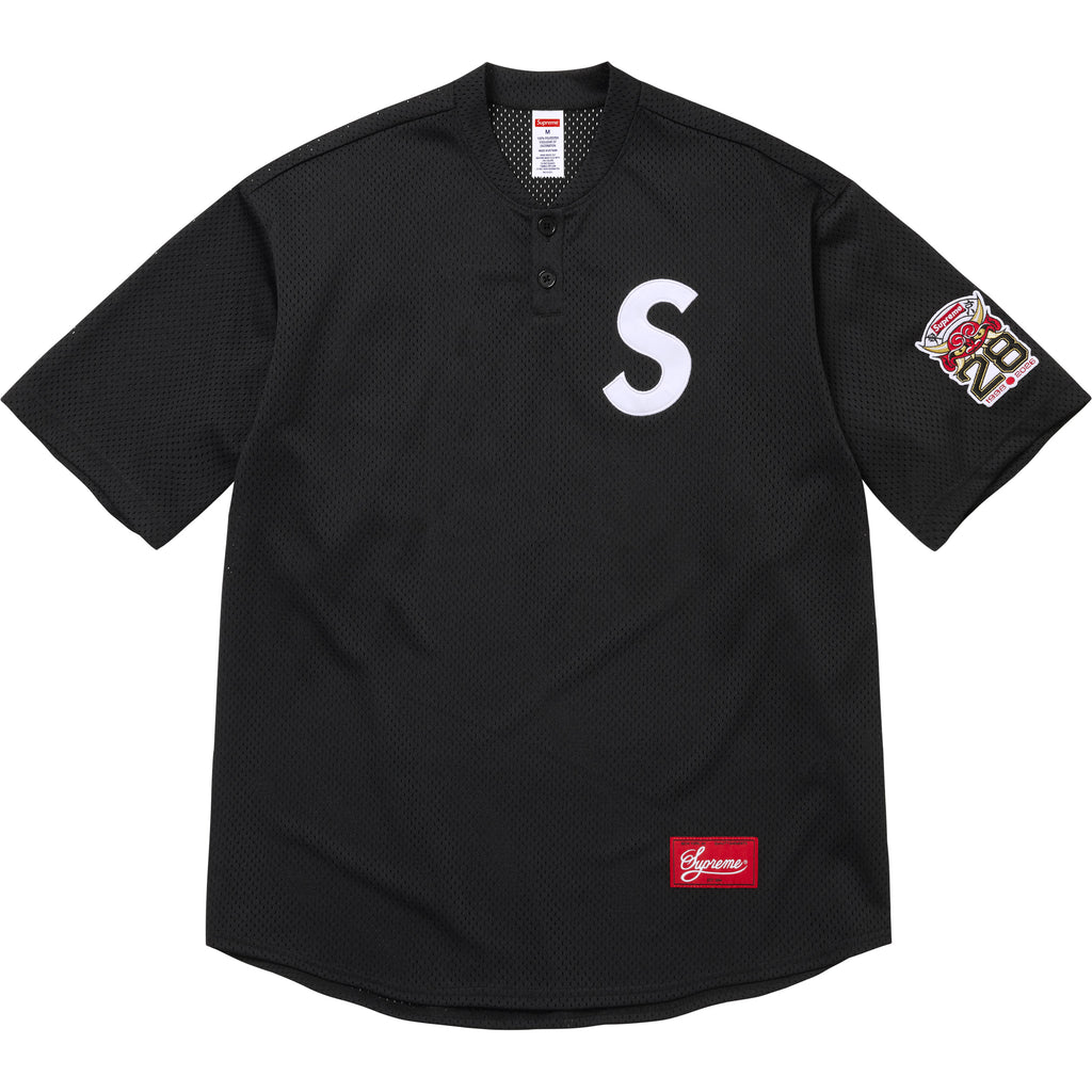 Shop S Logo Baseball Henley - Shop - Supreme