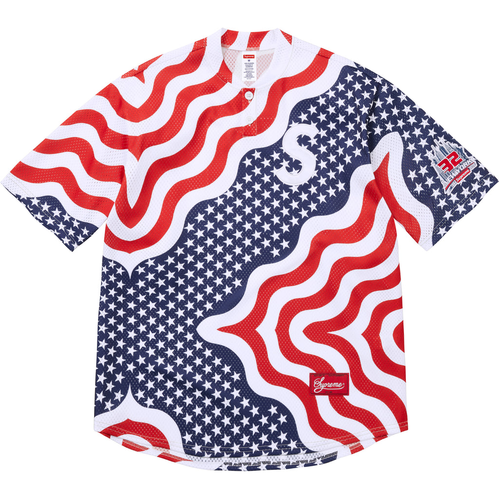 Shop S Logo Baseball Henley - Shop - Supreme