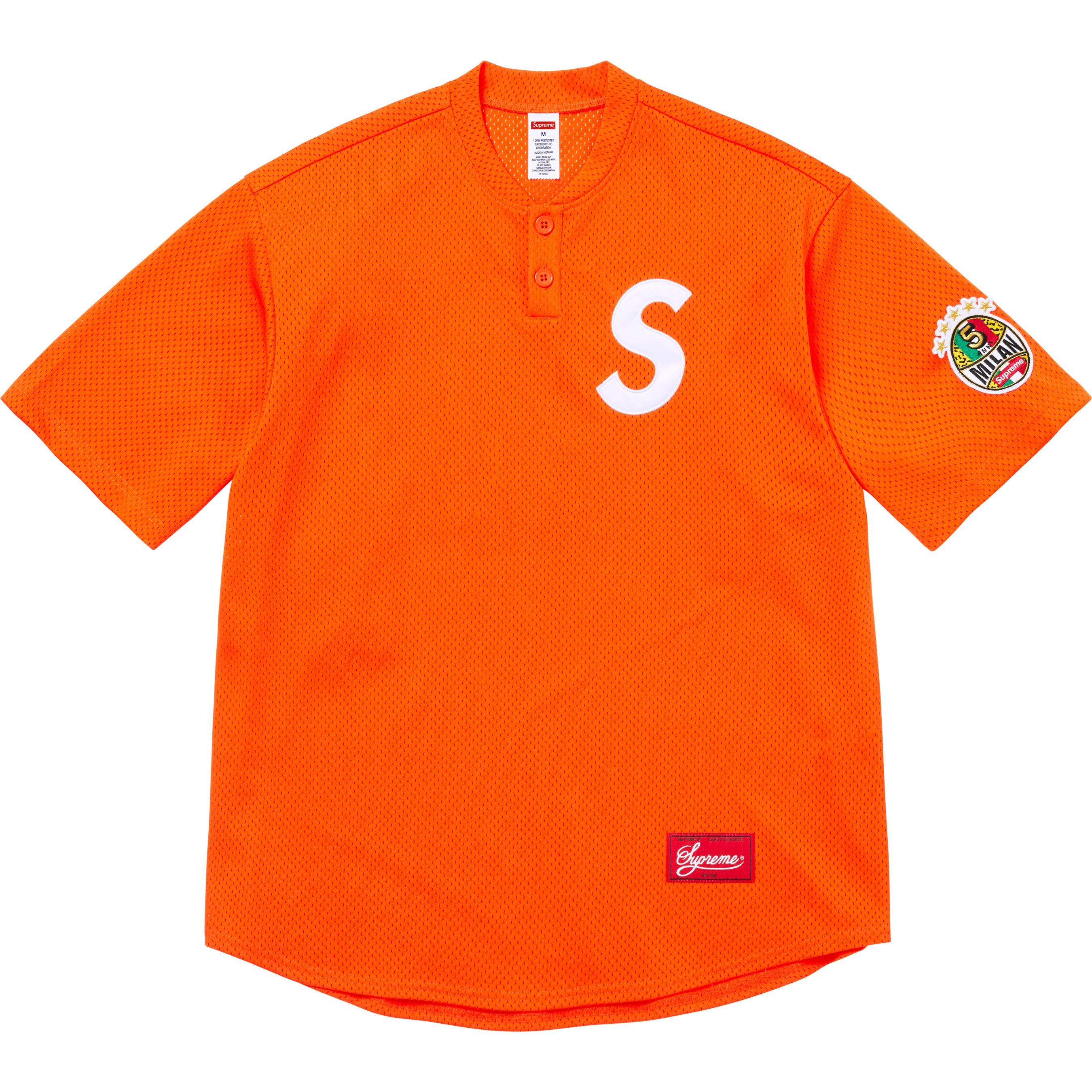 Shop S Logo Baseball Henley - Shop - Supreme
