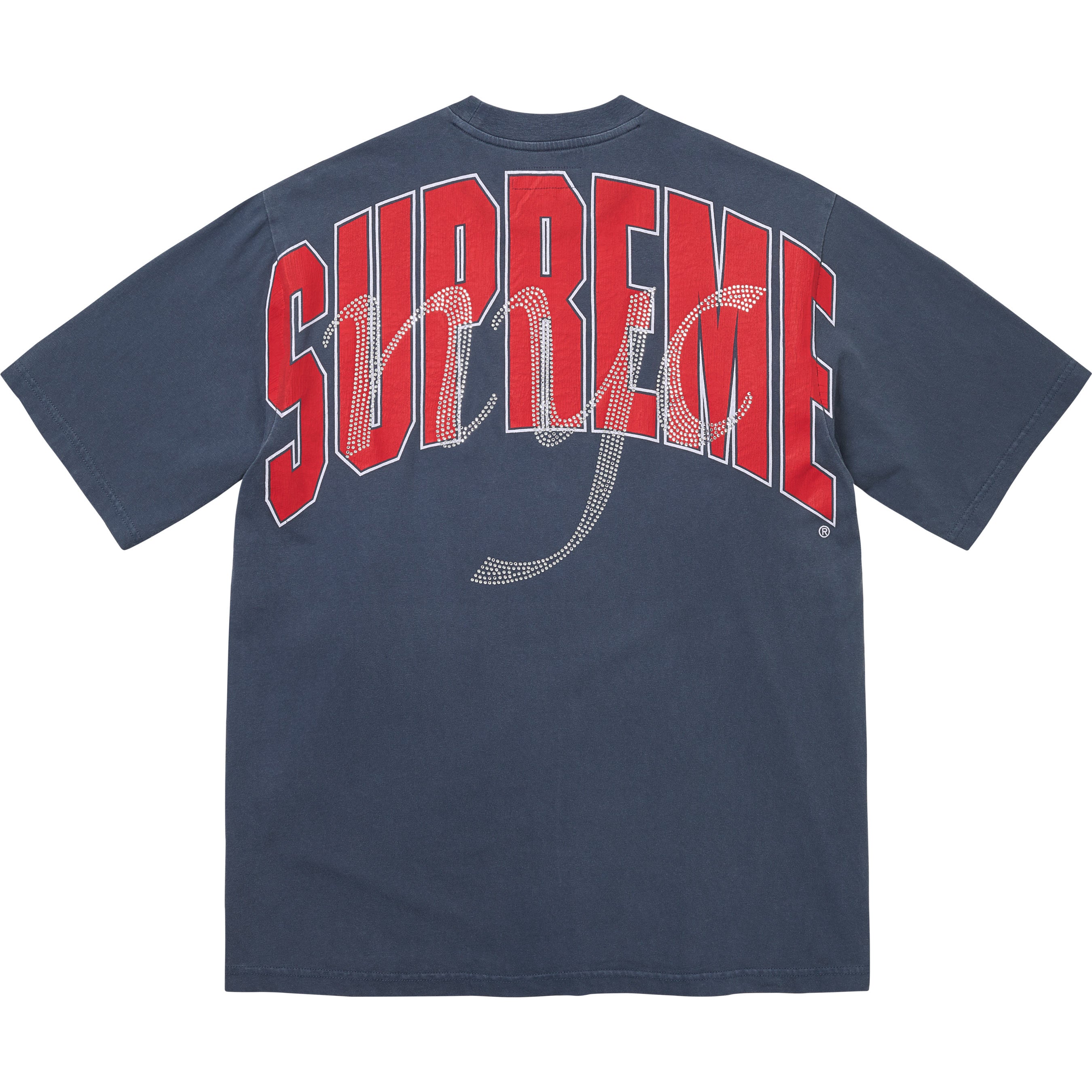 Rhinestone Script S/S Top - Shop - Supreme
