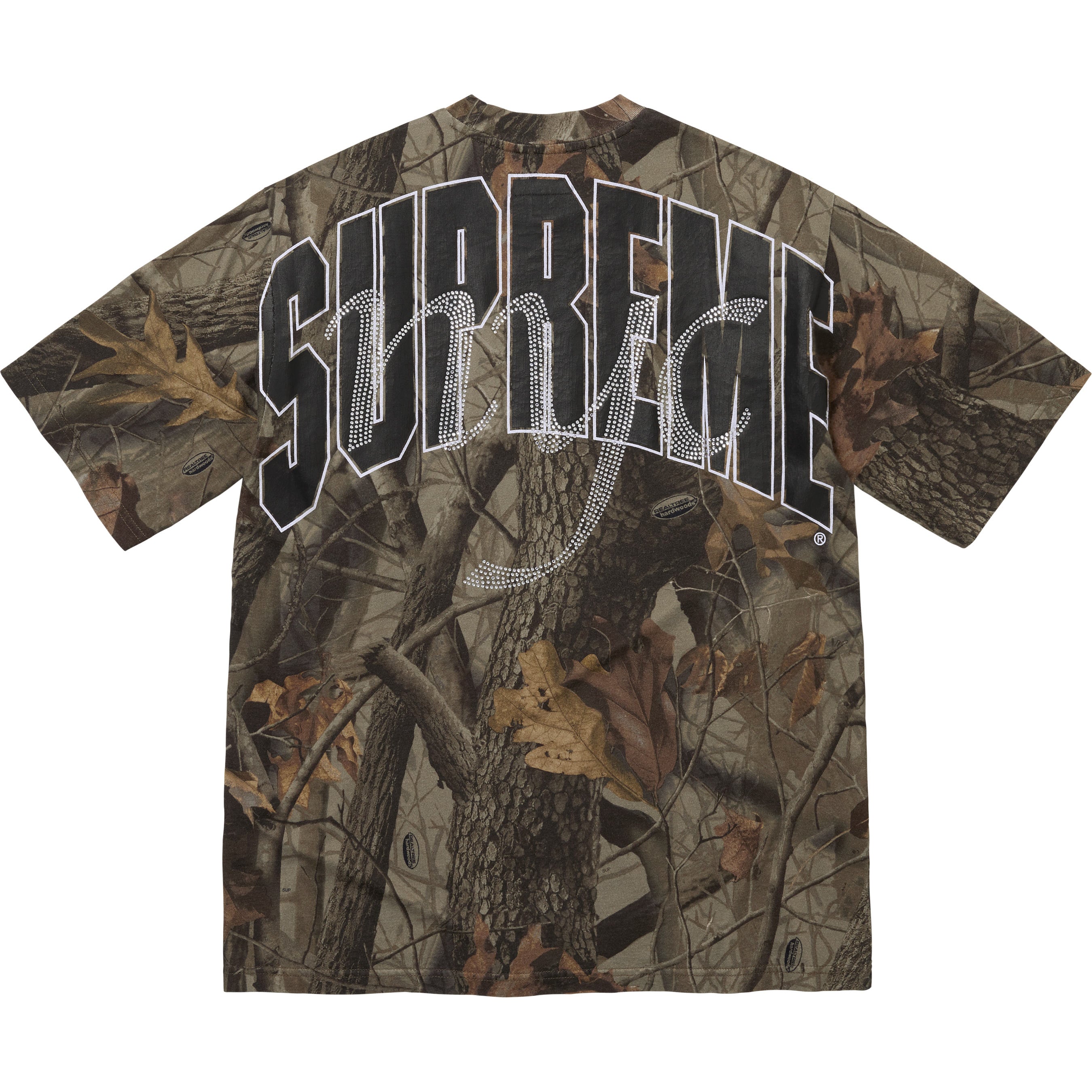 Rhinestone Script S/S Top - Shop - Supreme