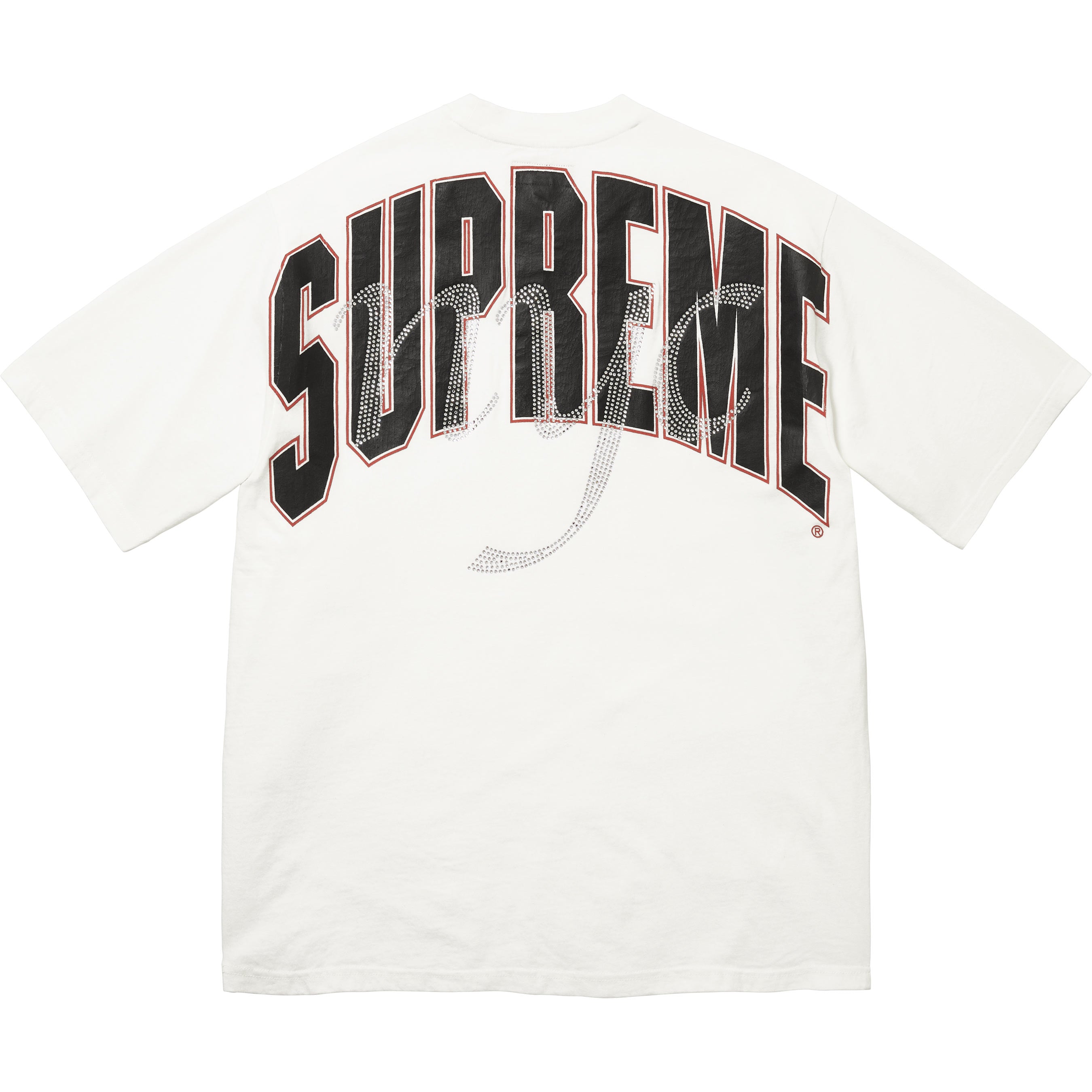 Rhinestone Script S/S Top - Shop - Supreme