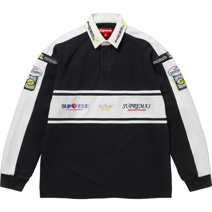 Cheapest Supreme 7's long sleeve Rugby shirt.