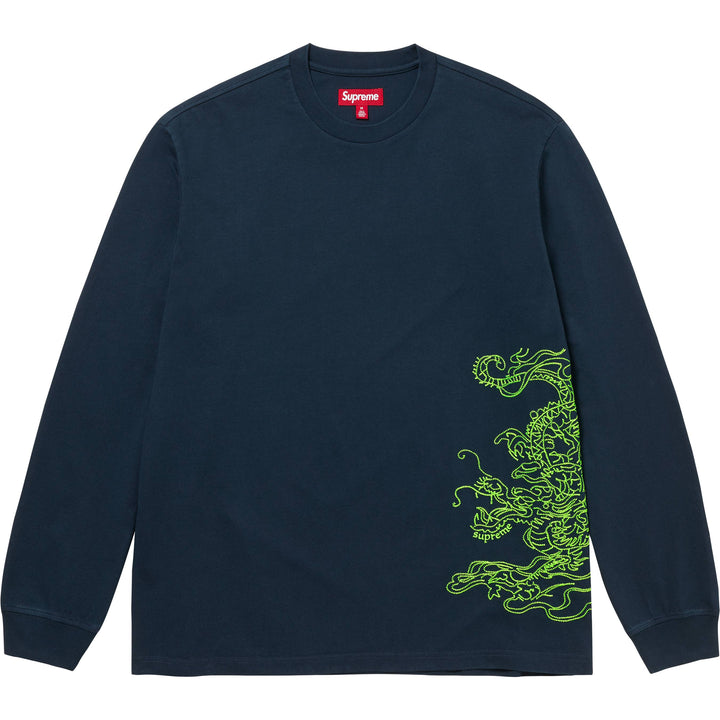 Dragon Embroidered L/S Top - Shop - Supreme