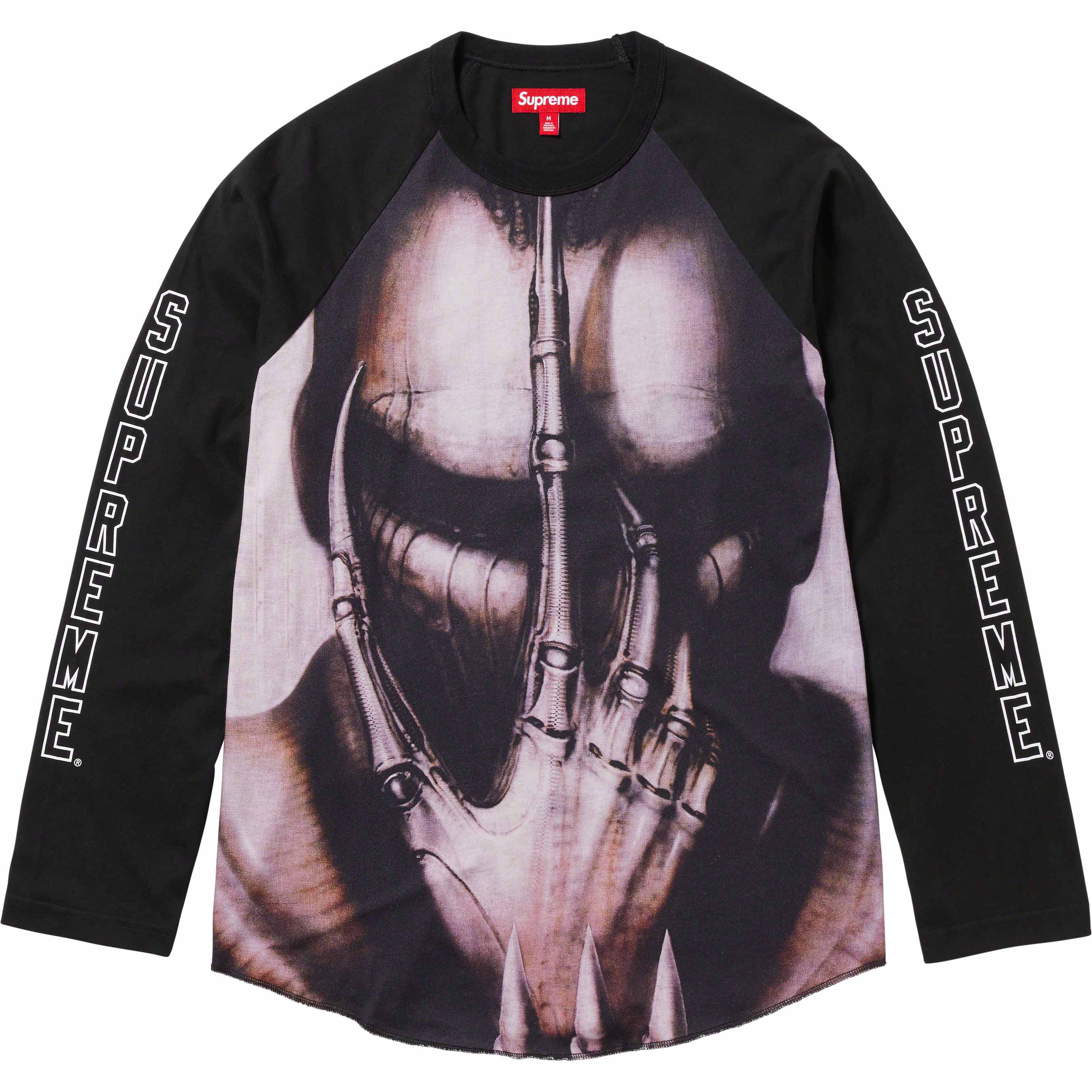 H.R. Giger Raglan L/S Top