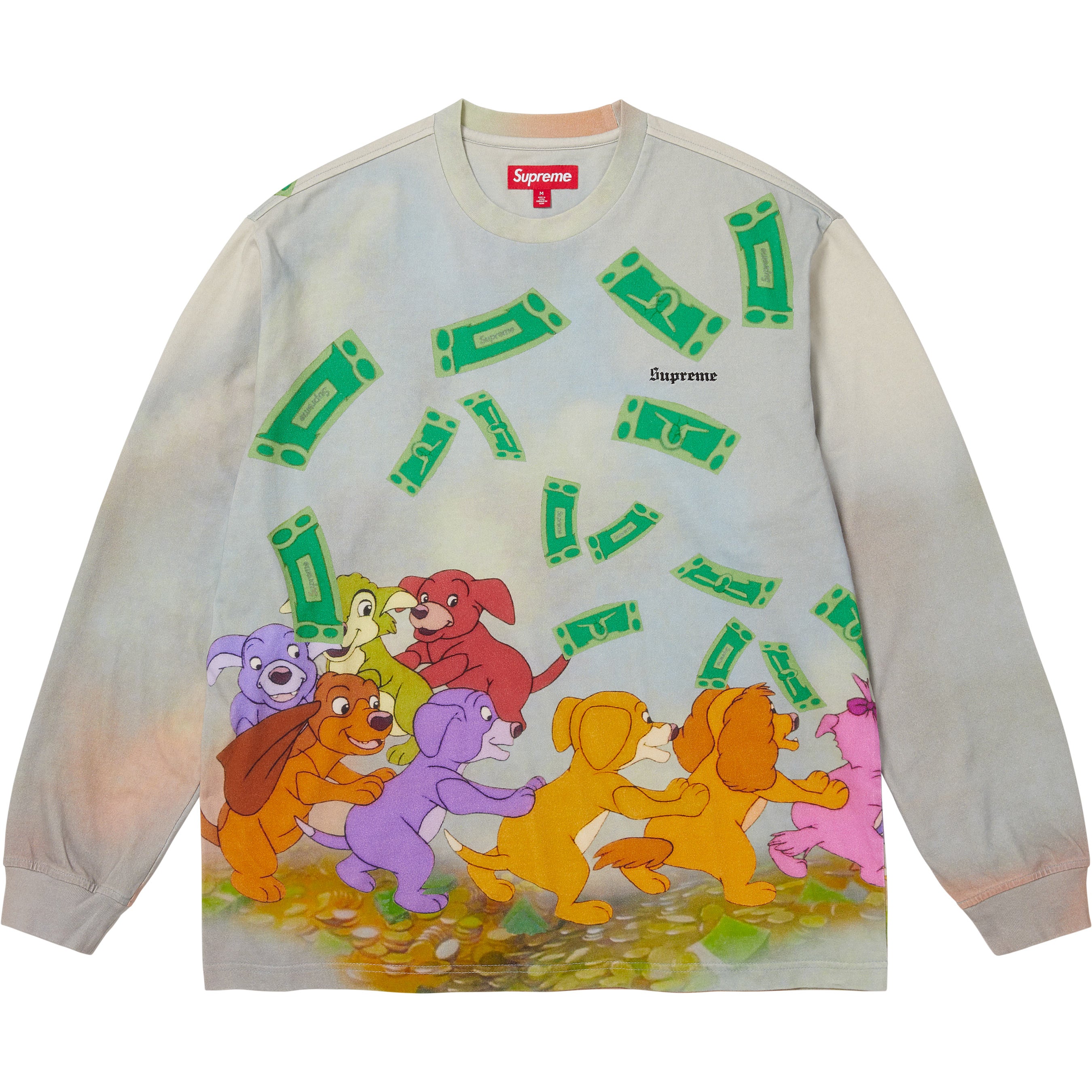 超美品★メーカー不明キュー★11山★サウスウエストタイプ Supreme 25FW All Dogs Go To Heaven L/S Top
