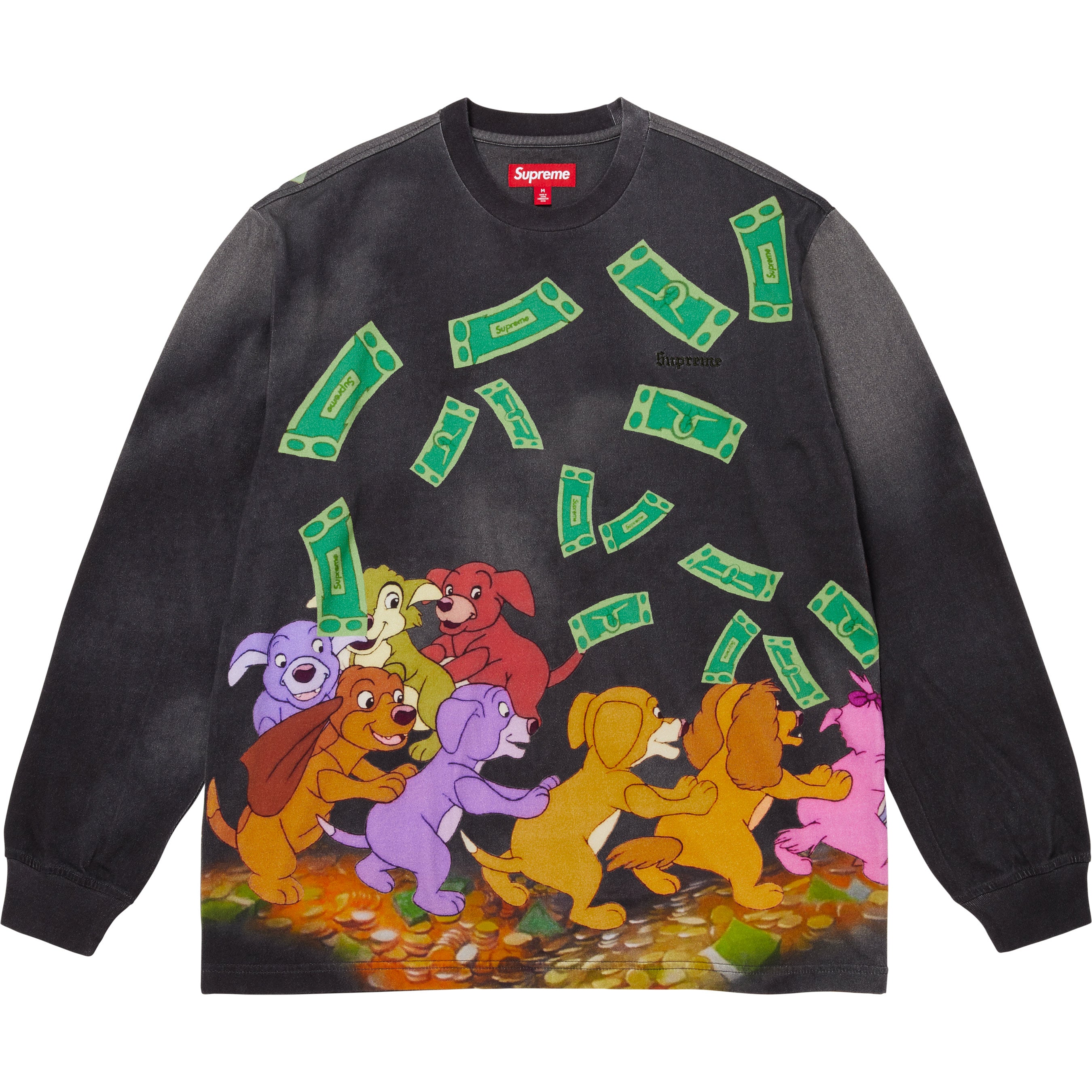 Supreme All Dogs Go To Heaven L/S Top M Supreme All Dogs Go To Heaven