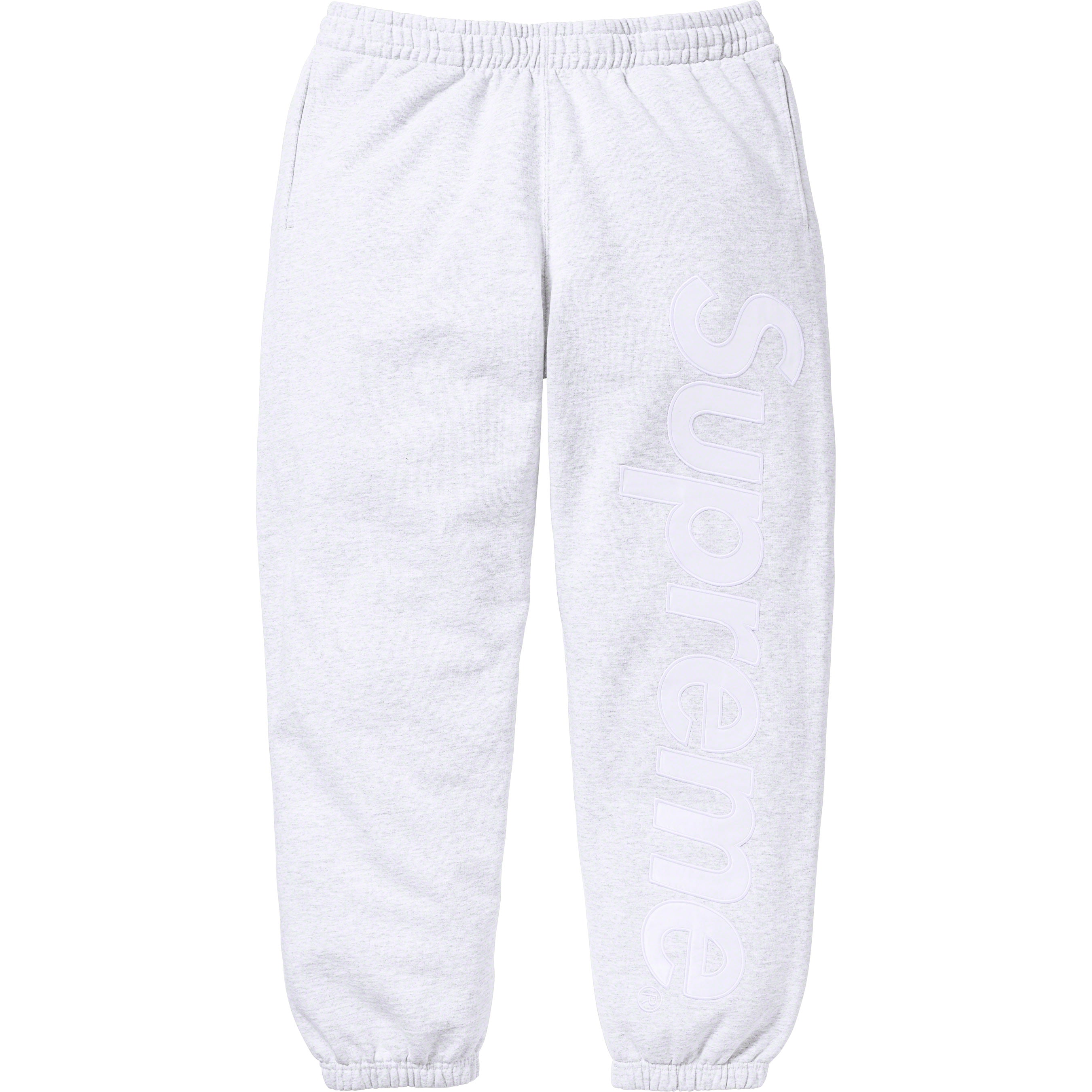 Satin Appliqué Sweatpant