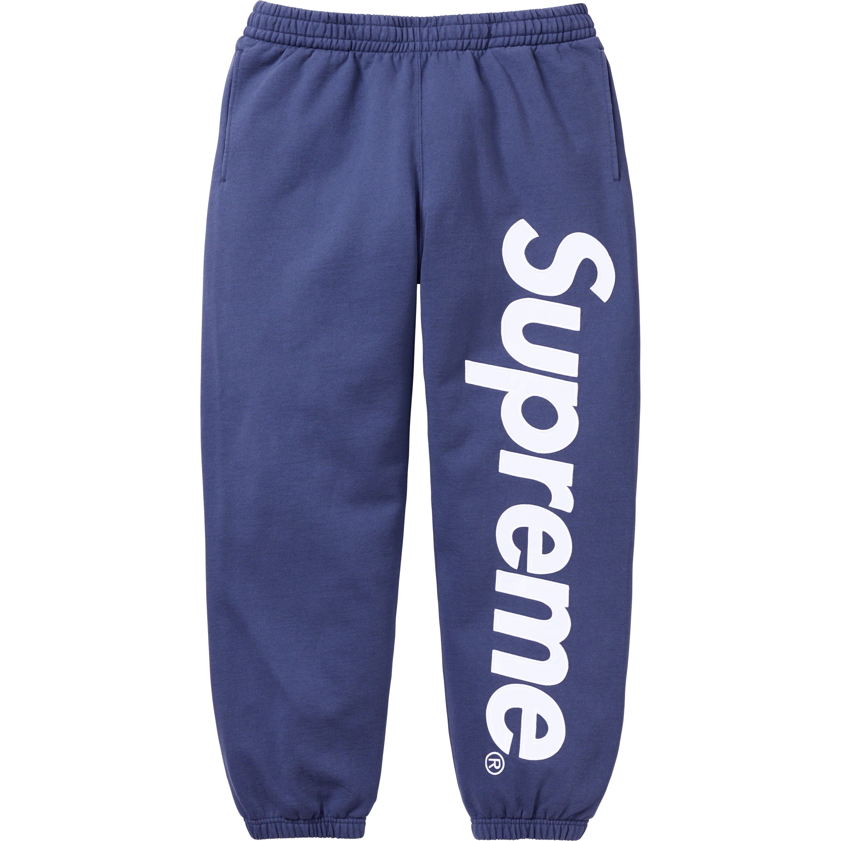 Satin Appliqué Sweatpant