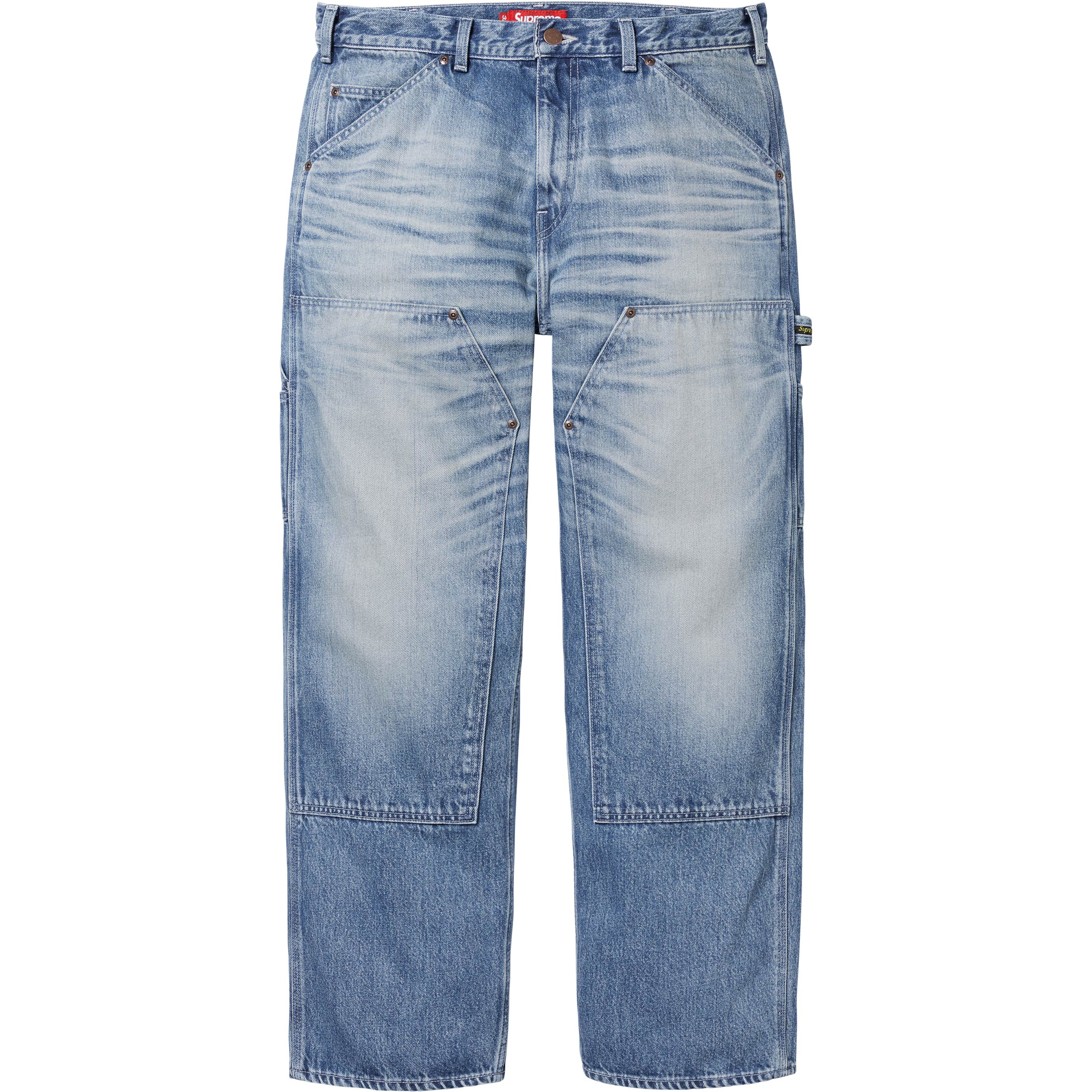 Supreme Double Knee Denim Painter Pant (FW20) - $168