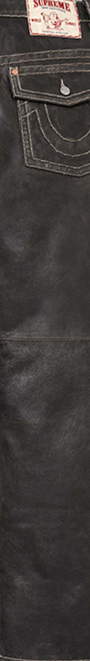 Supreme®/True Religion® Loose Fit Leather Pant-7