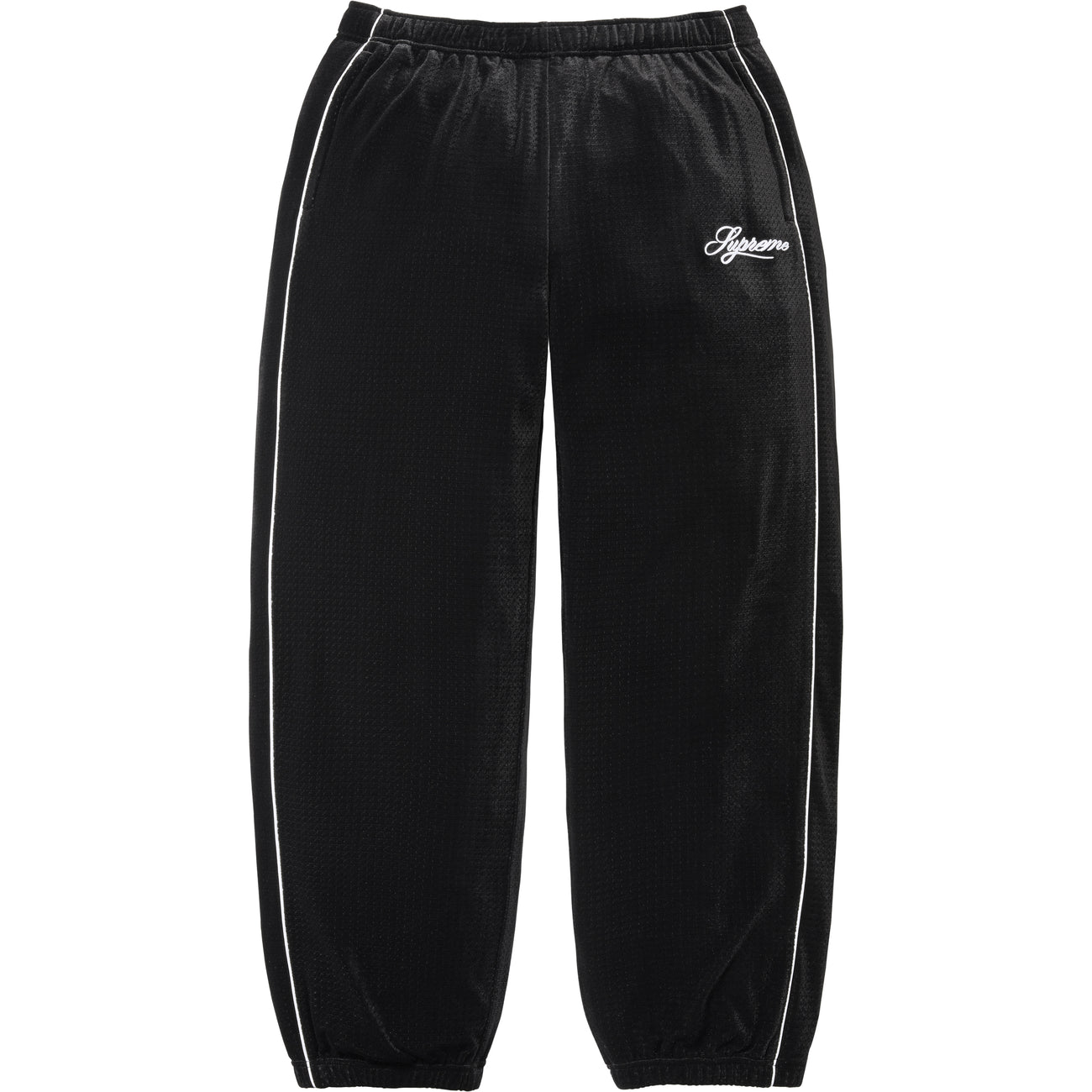 Velour Mesh Track Pant - Image 1