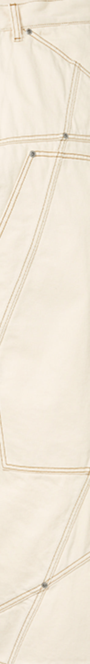 Contrast Stitch Double Knee Painter Jean - Image 4