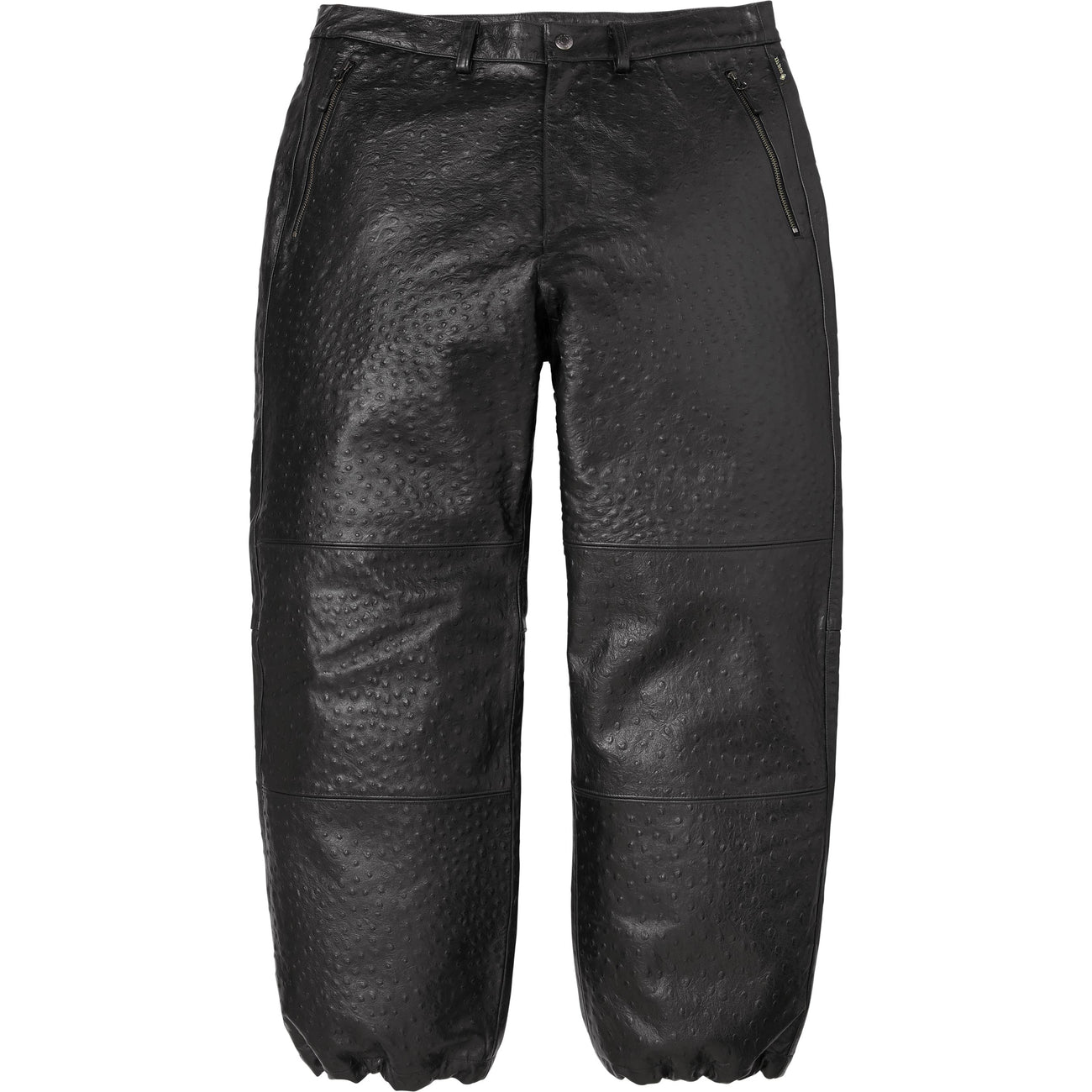 Gore-Tex Ostrich Embossed Leather Pant - Image 1