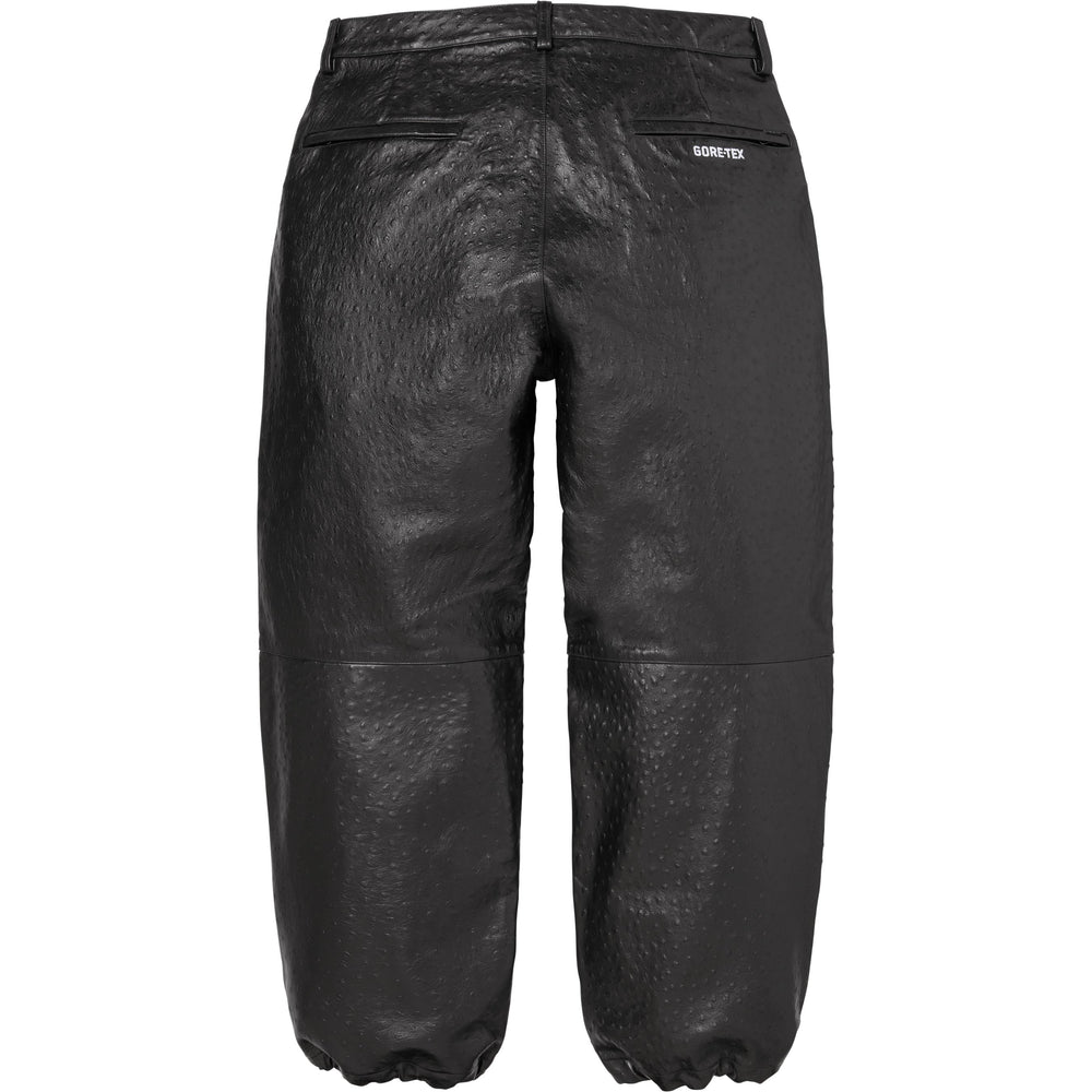 Gore-Tex Ostrich Embossed Leather Pant - Image 2