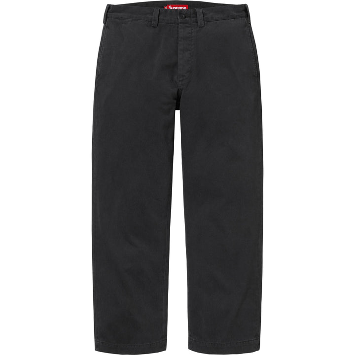 USA製 Supreme Mil-Spec Chino 黒 チノパン W34 Chino Pant - Shop - Supreme