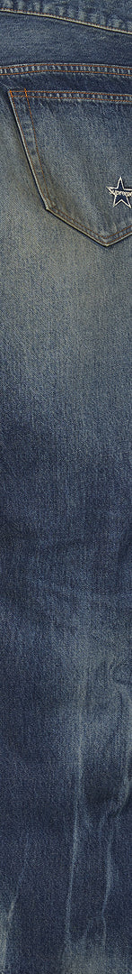 Distressed Loose Fit Selvedge Jean