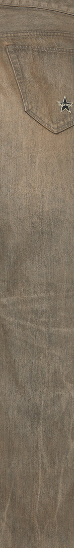 Distressed Loose Fit Selvedge Jean