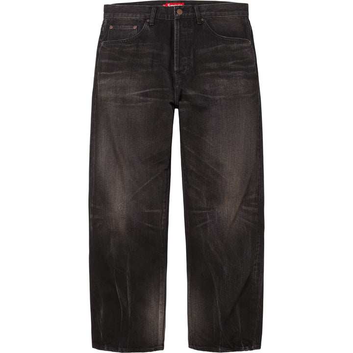 パンツ Supreme Loose Fit Selvedge Jean 34 Distressed Loose Fit Selvedge Jean - Shop - Supreme
