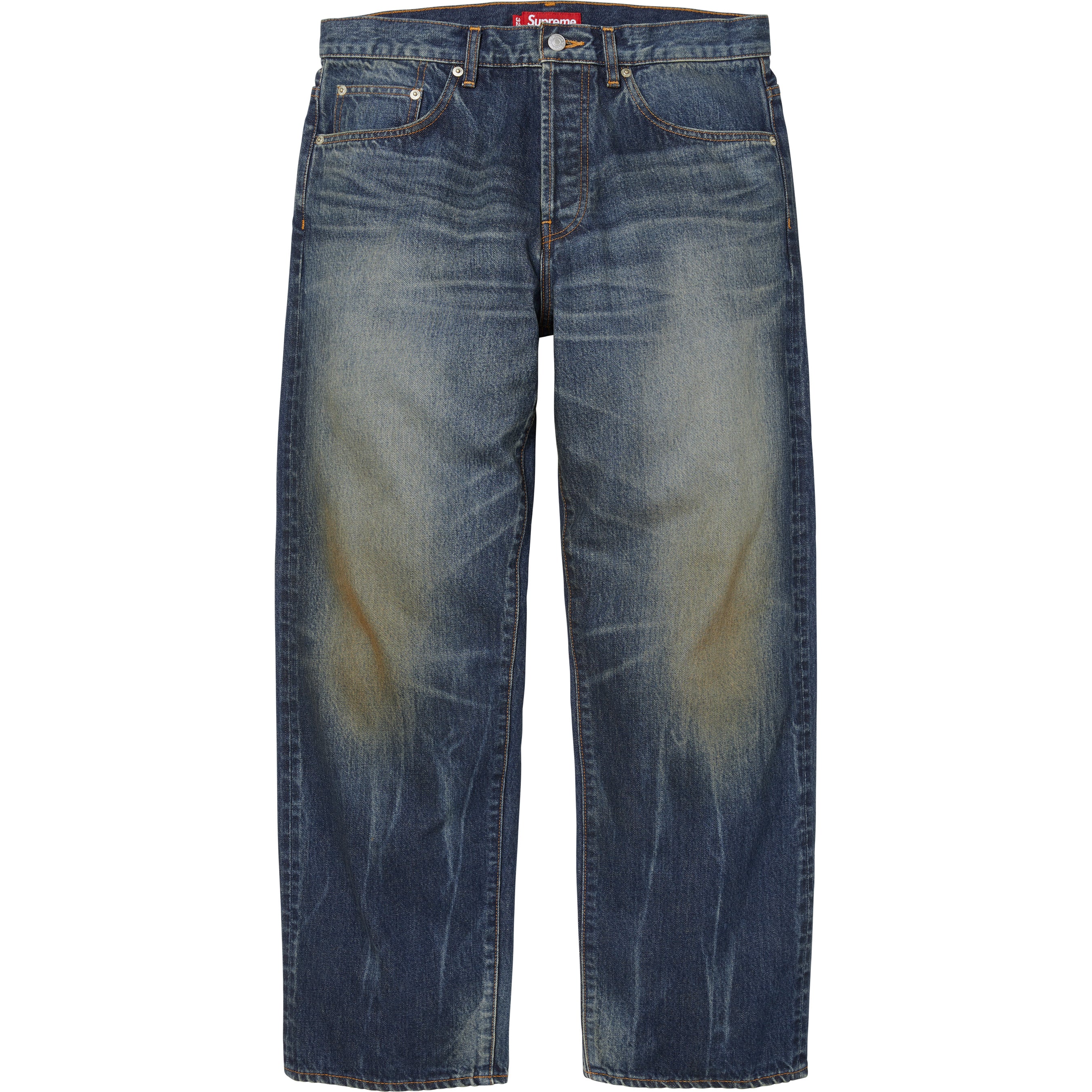 Distressed Loose Fit Selvedge Jean - Shop - Supreme