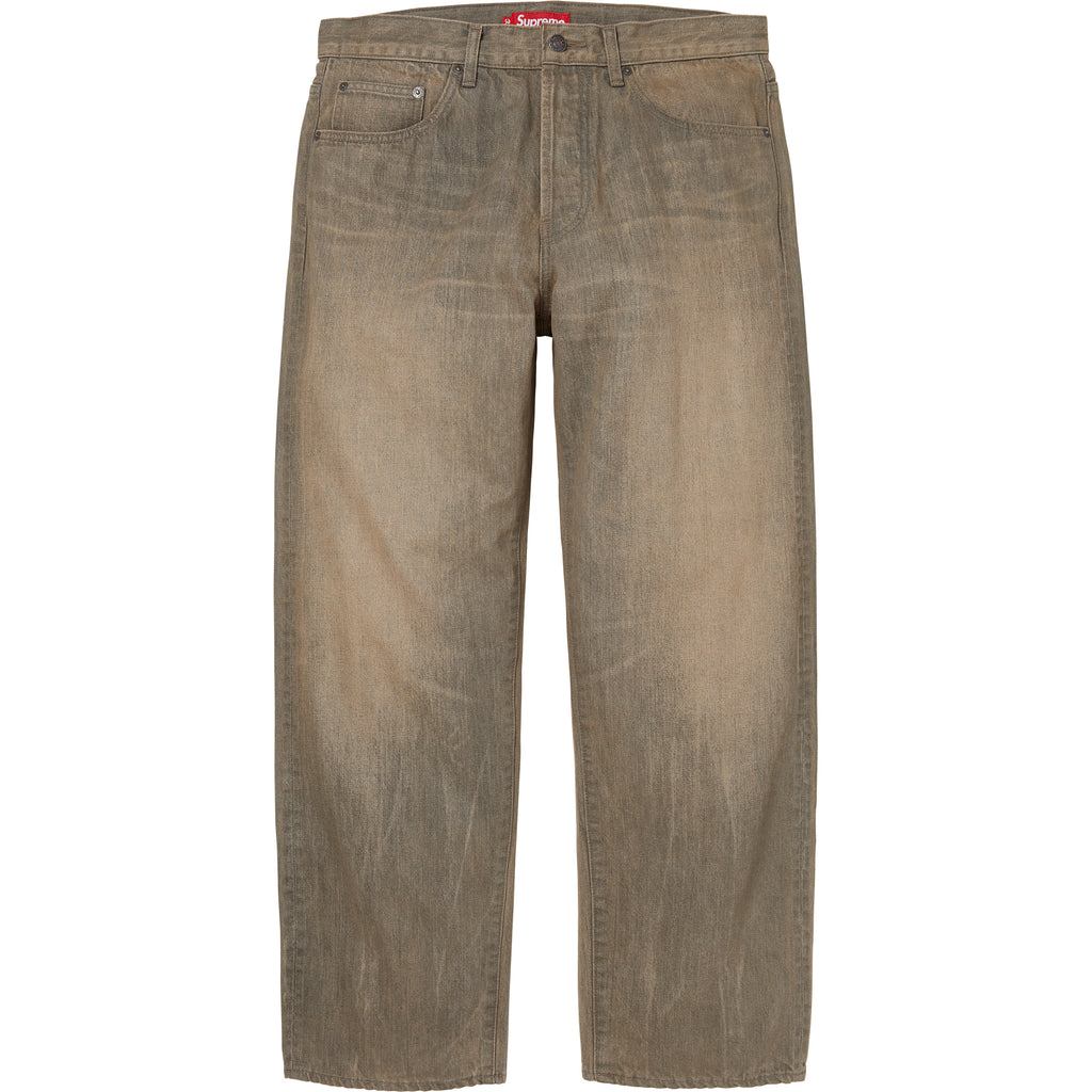 Distressed Loose Fit Selvedge Jean