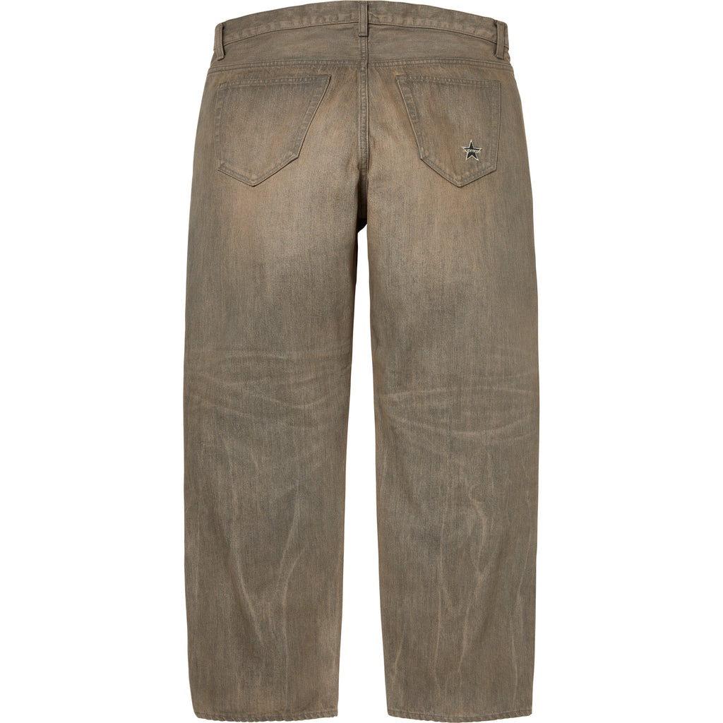 Distressed Loose Fit Selvedge Jean