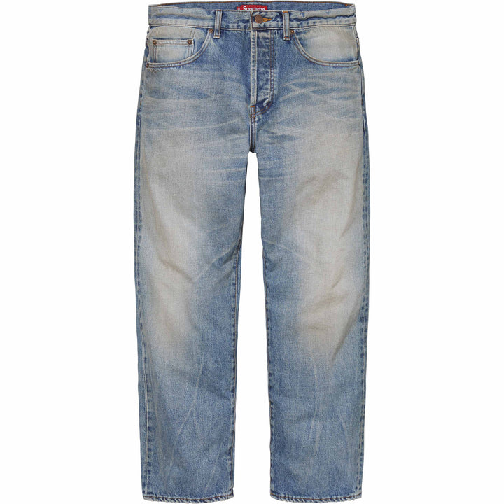 Distressed Loose Fit Selvedge Jean