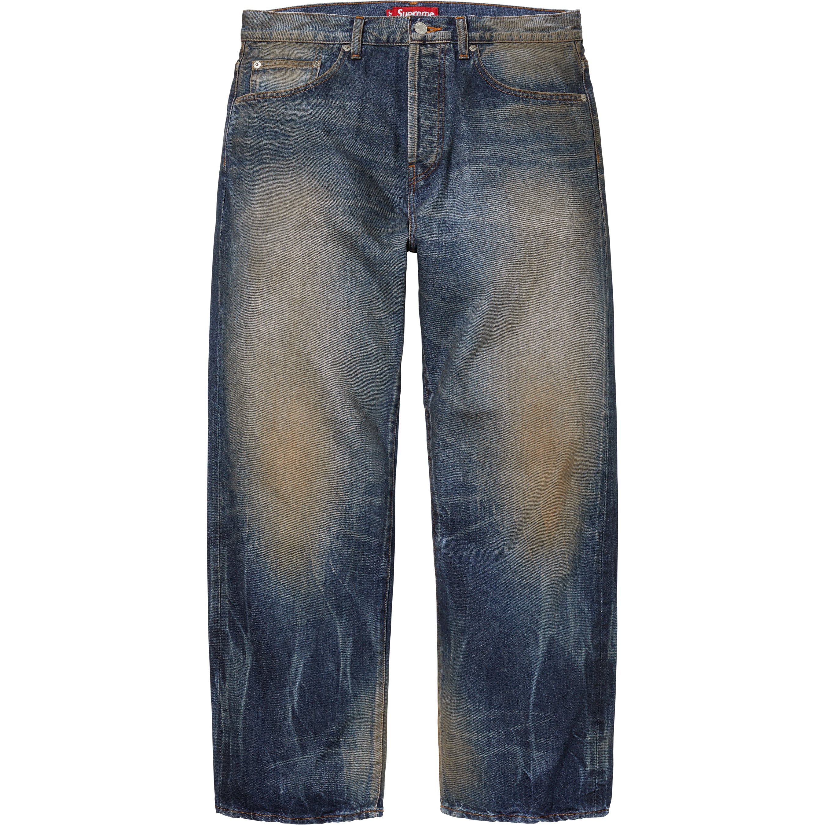 Distressed Loose Fit Selvedge Jean - Shop - Supreme