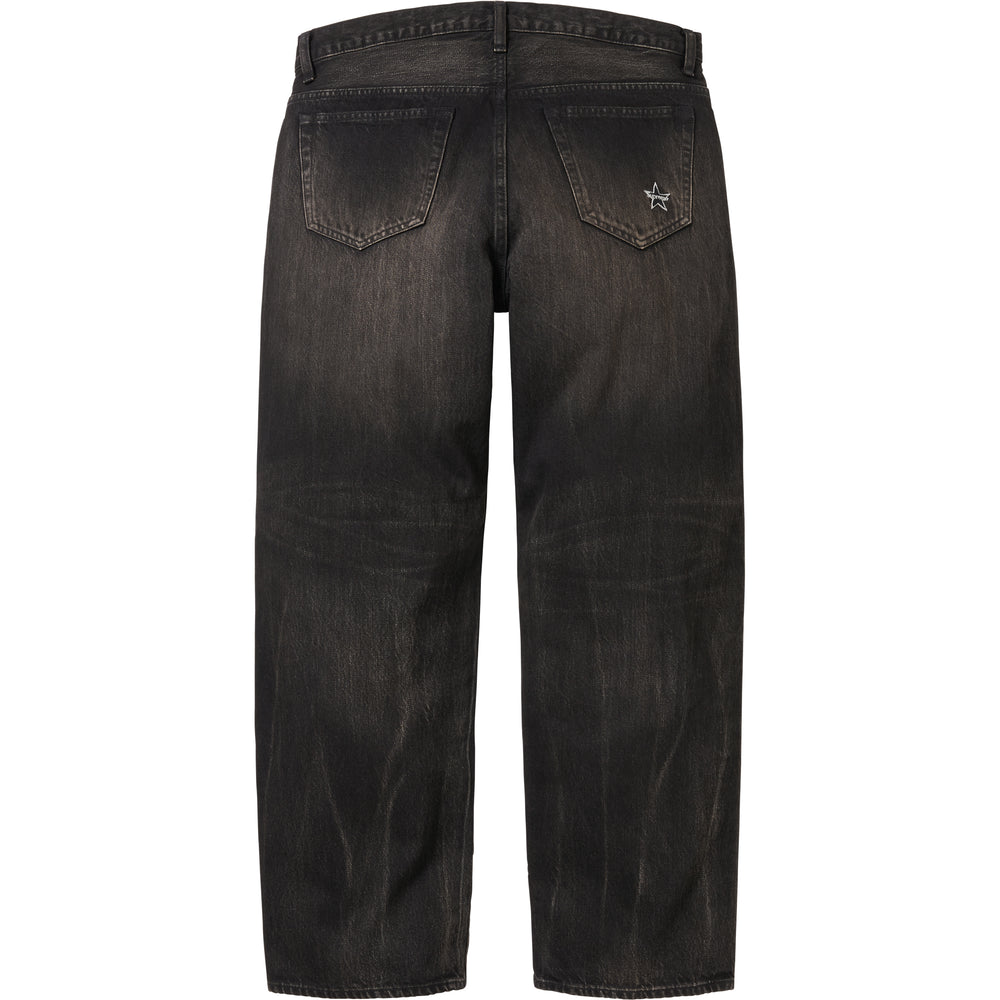 Distressed Loose Fit Selvedge Jean - Image 2
