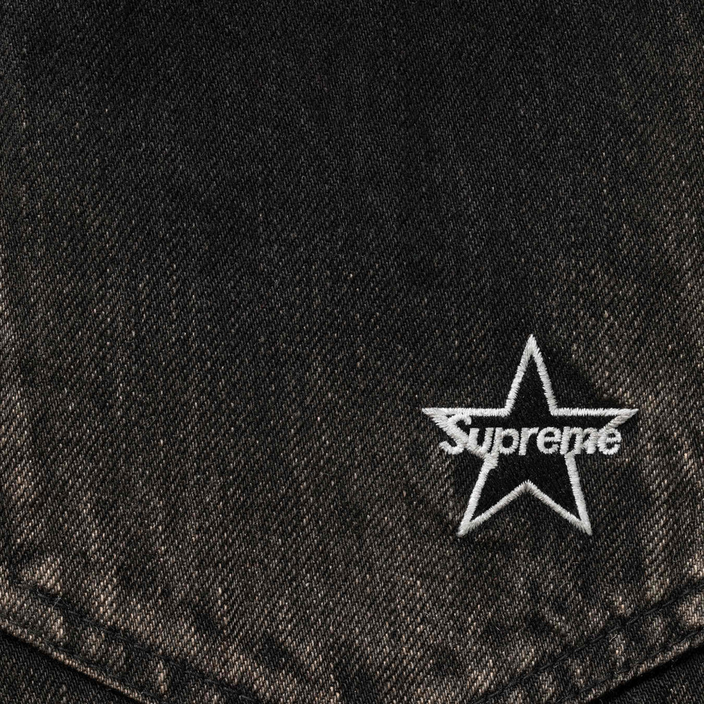 Distressed Loose Fit Selvedge Jean