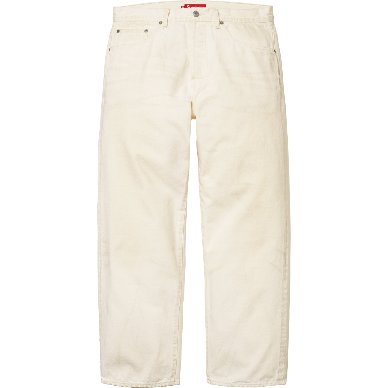 Distressed Loose Fit Selvedge Jean - Image 1