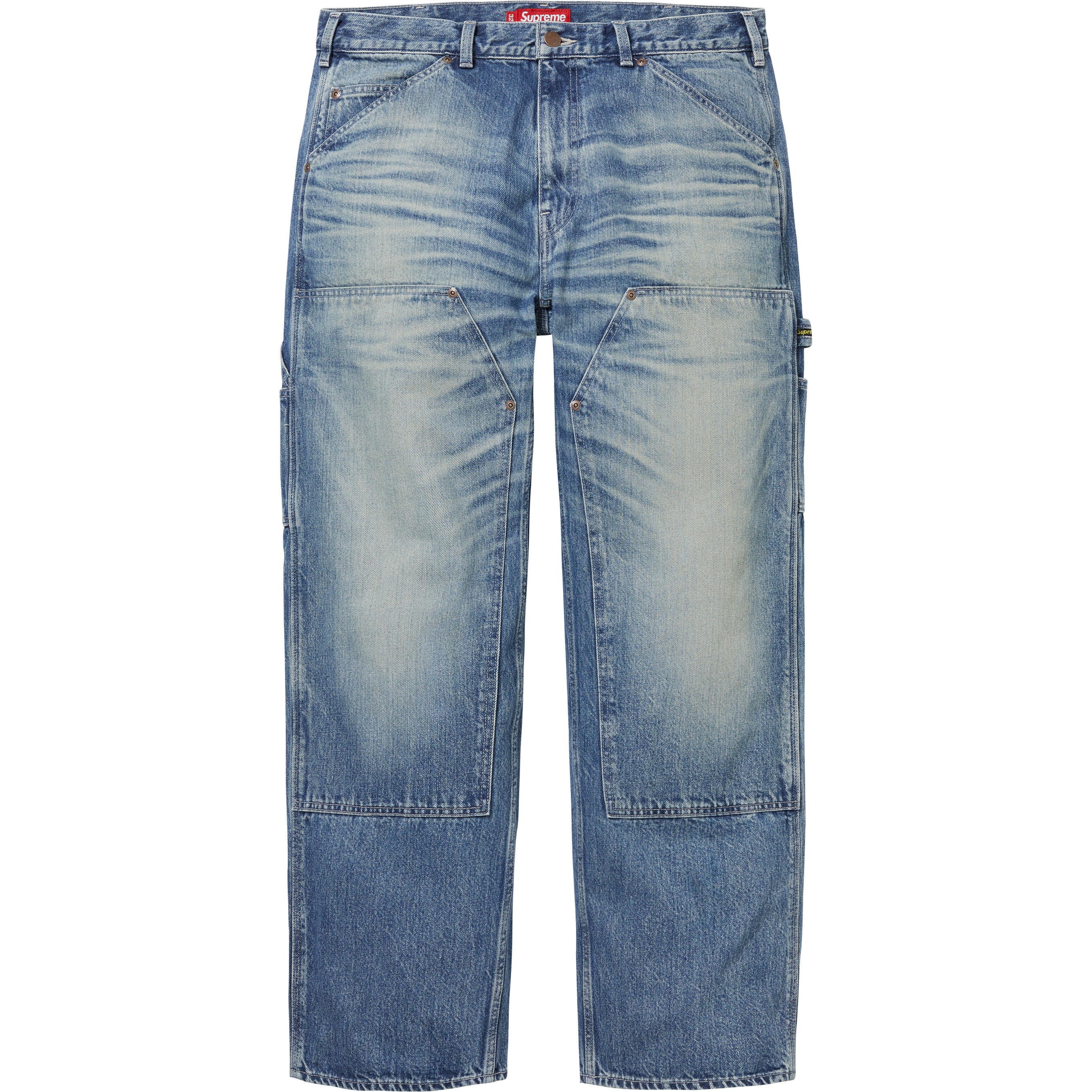 Worn Double Knee Denim Painter Jean - Shop - Supreme