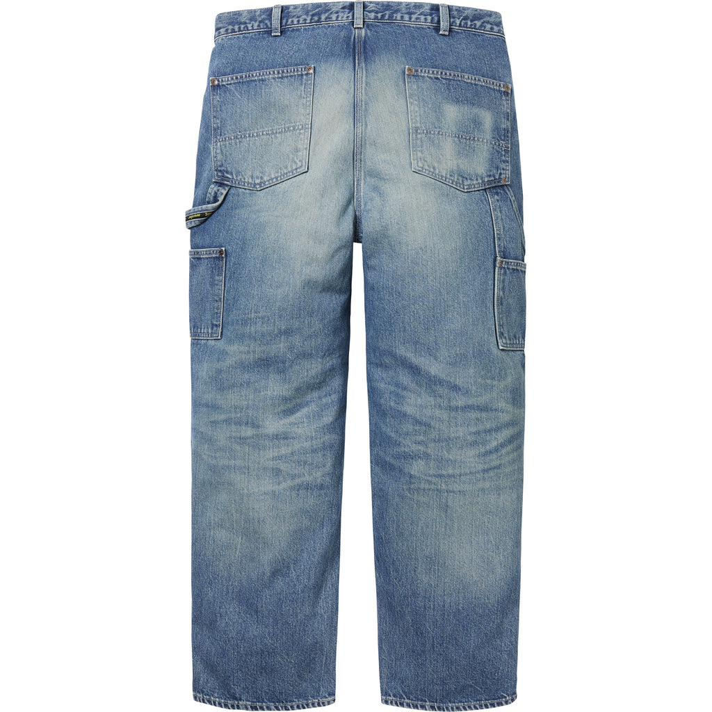 パンツ Supreme Double Knee Denim Painter Pant Supreme Double Knee Painter Pant (SS24) Washed Indigo Men's - SS24