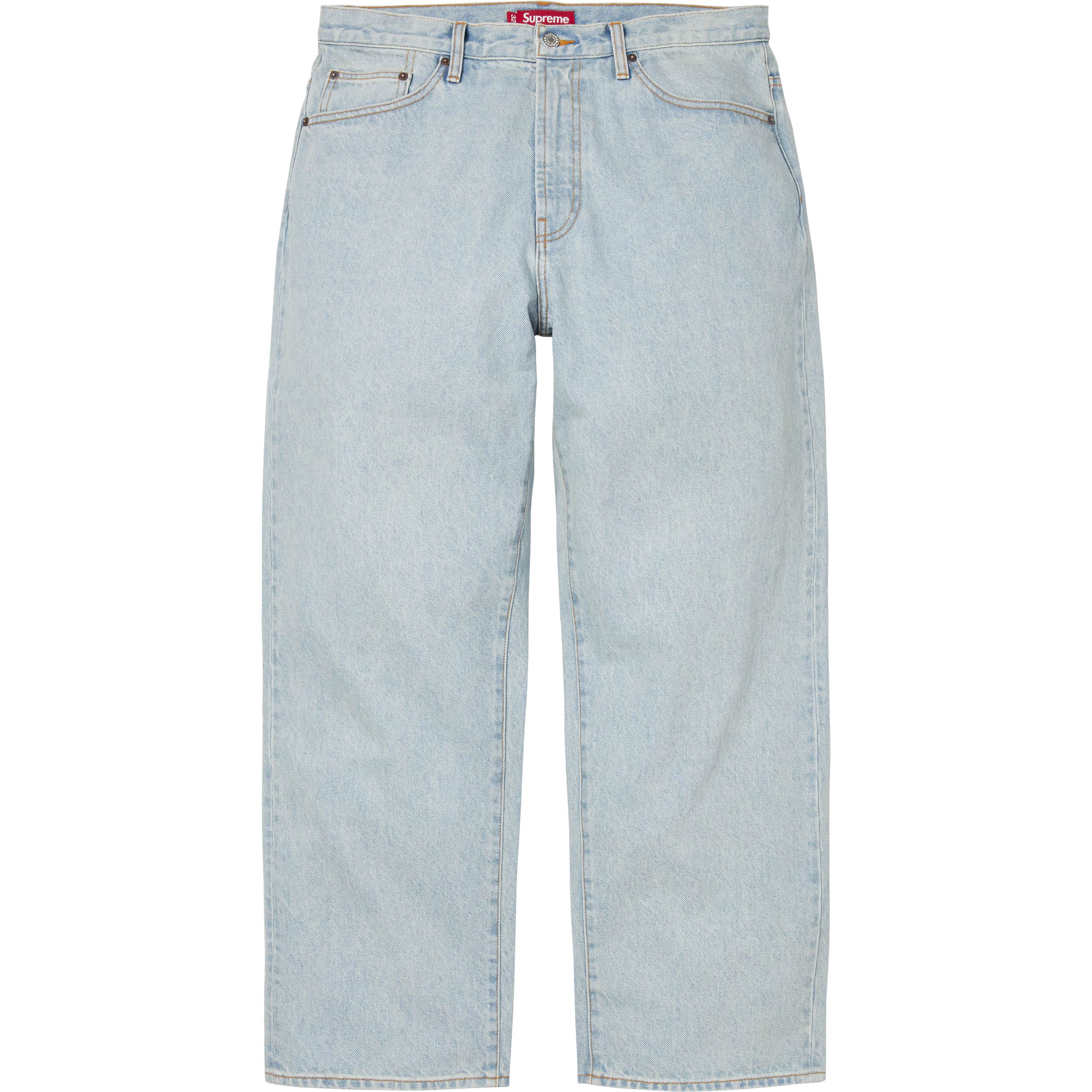 パンツ supreme 22aw baggy jean Washed Blue 30 P27_SS26_BaggyJean_LightWashed