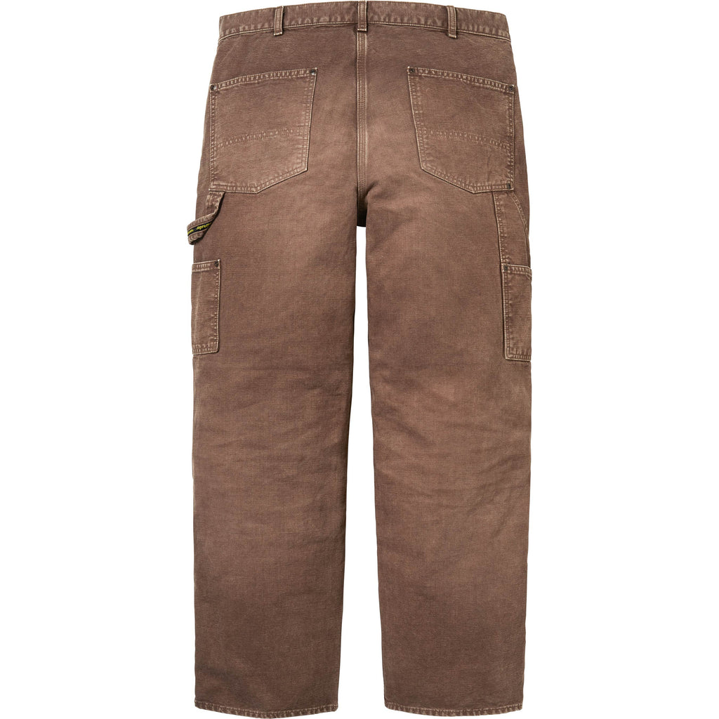 Distressed DoubleKnee Painter Brown Mサイズ Worn Double Knee Painter Pant - Shop - Supreme
