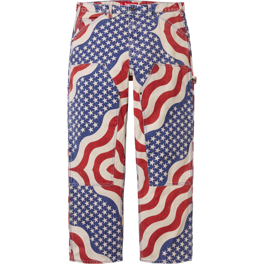 Flag Double Knee Painter Pant - Image 1