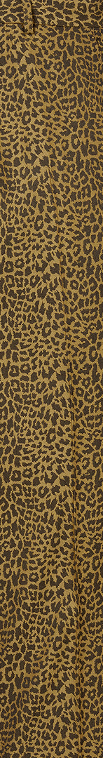 Leopard Wool Trouser