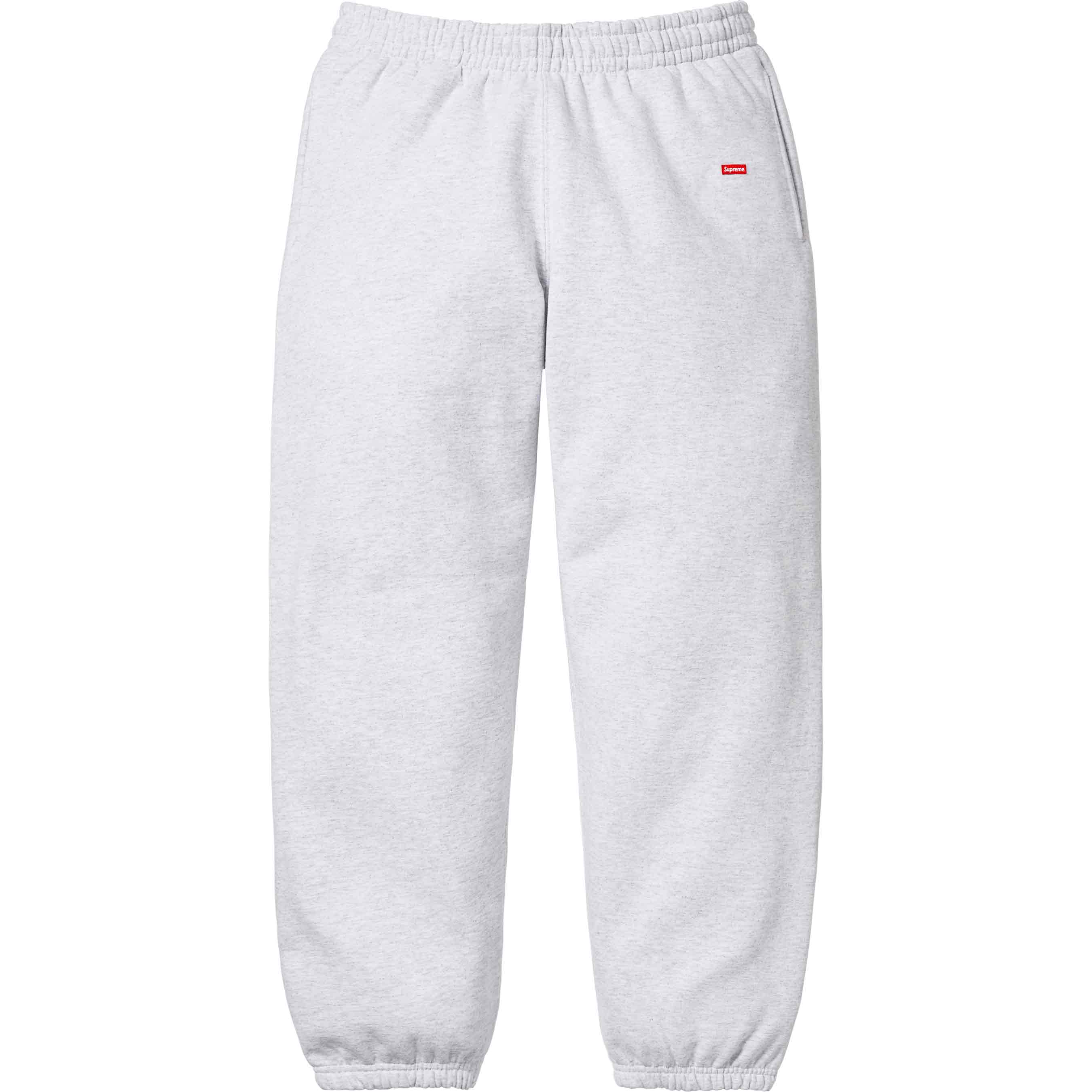 Plt Ash Grey Logo Straight Leg Sweatpants