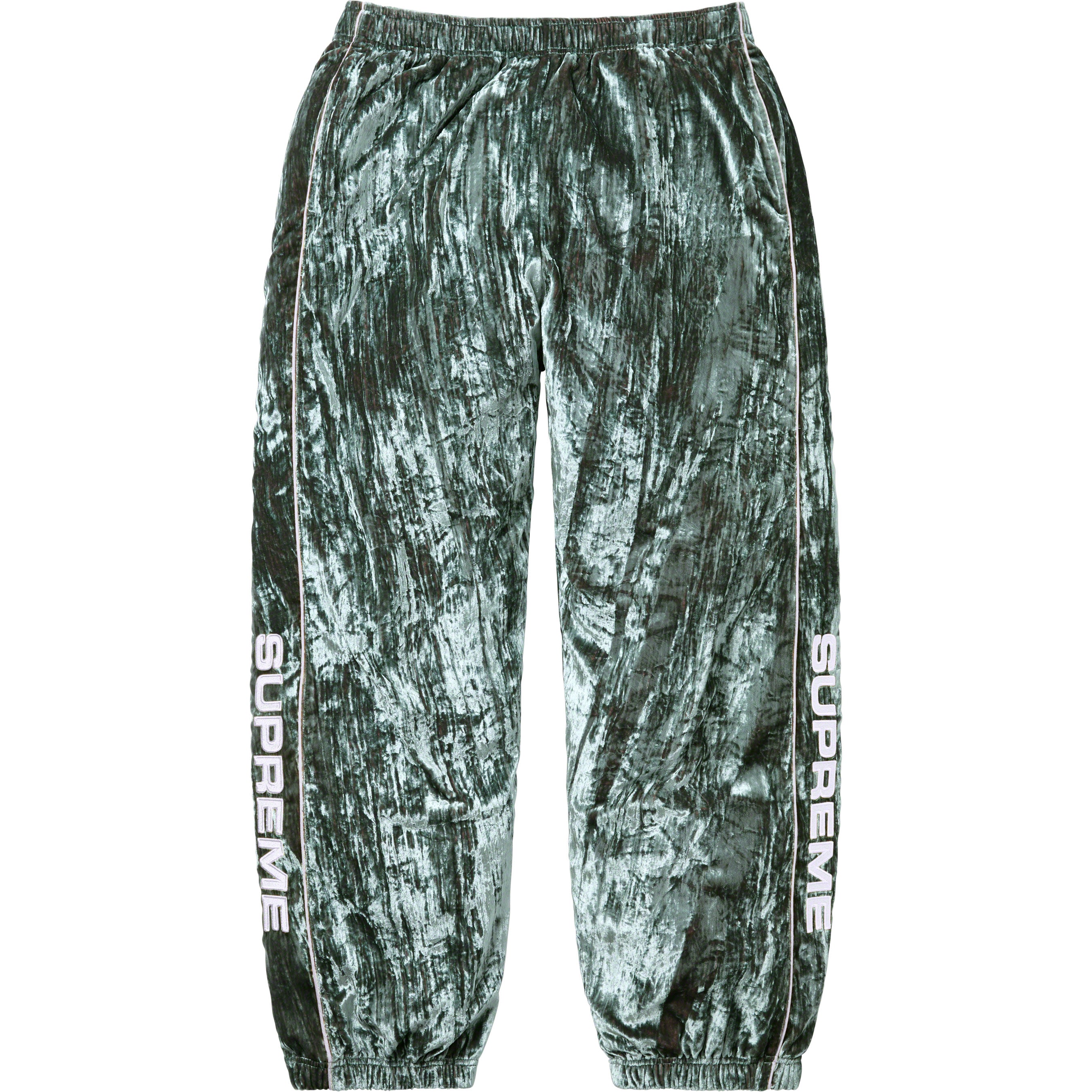 Crushed Velvet Track Pant