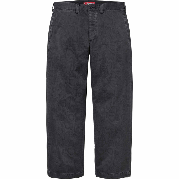 Snake Print Chino Pant - Shop - Supreme